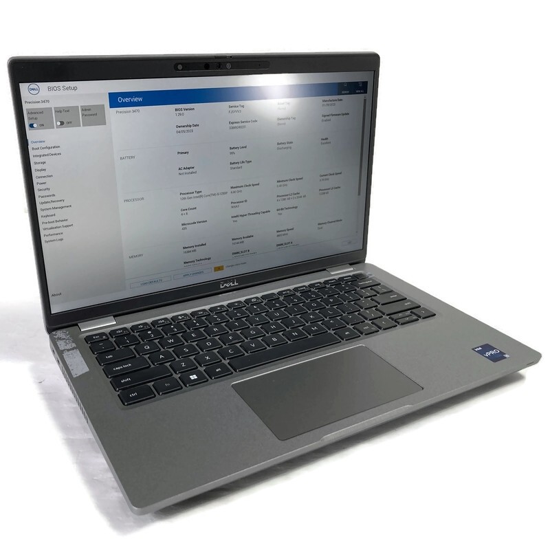 Dell Precision 3470 14″ Laptop Core i5-1250P 1.7GHz 16GB 512GB NVMe SSD – Win11