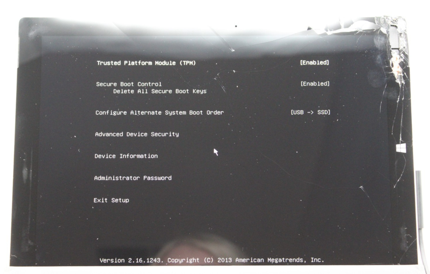 Microsoft Surface Pro 3 i5-4300U@1.9GHz 8GB DDR3 128GB Internal NO OS *USD/TSTD*