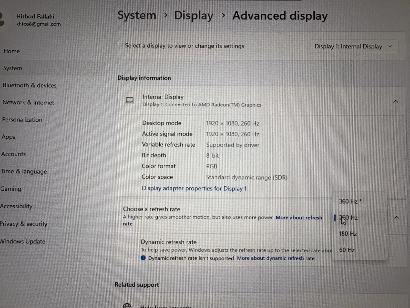 Alienware gaming laptop M15 R5 – Ryzen 9 – Rtx 3070