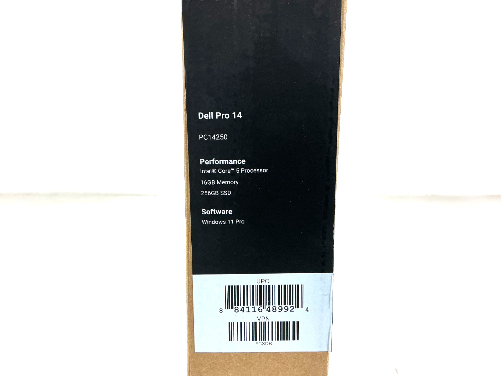 Dell Pro 14″ Full HD PC14250 Core 5 120U 16GB 256GB SSD WiFi 6E TB4 W11P – FCXDR