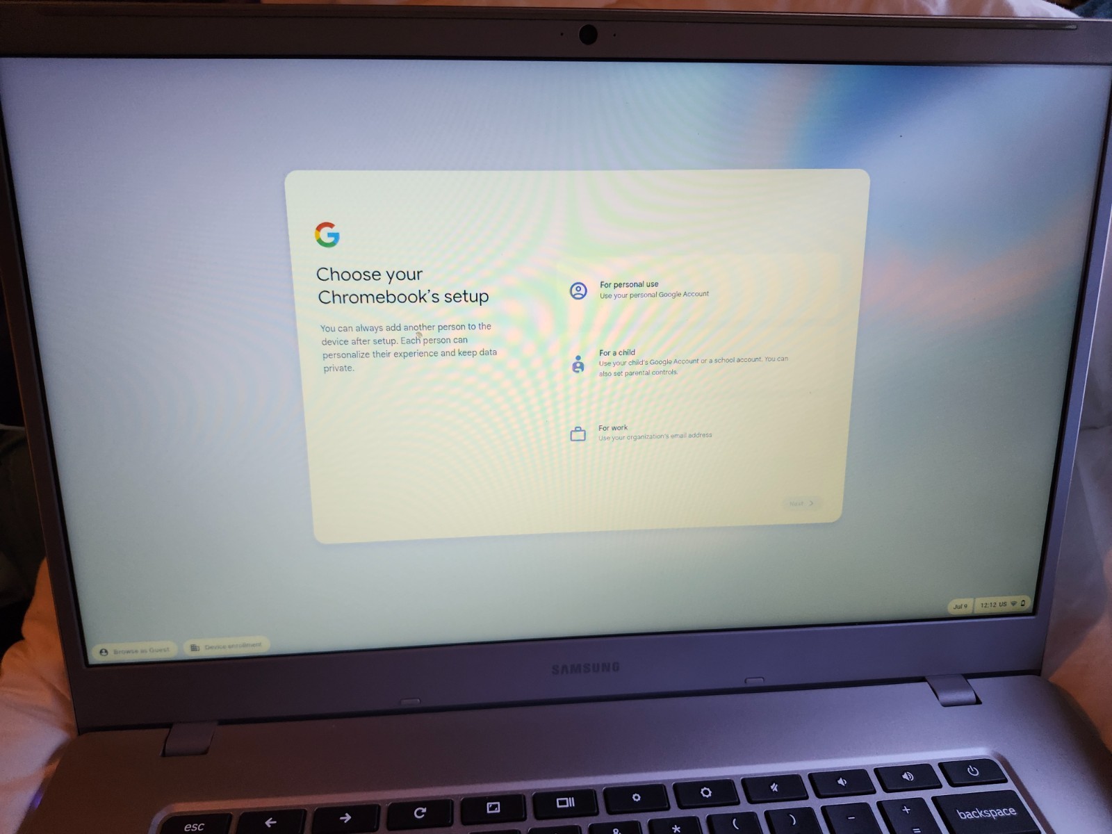 Samsung Galaxy Chromebook 4+ 15.6″ LED Intel Celeron 4GB 128GB Platinum Titan