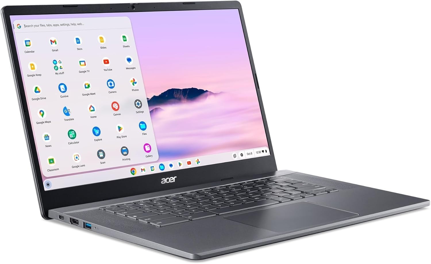 acer Chromebook Plus 515 Laptop with Google AI – 15.6″ Full HD CB515-2HT-33M4