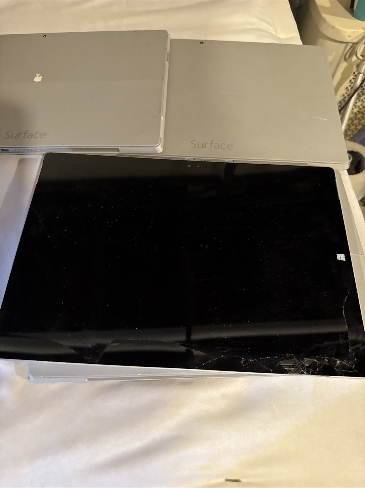 Lot Of 4 Microsoft Surface Pro 3 1631 256GB SSD *READ FOR PARTS*