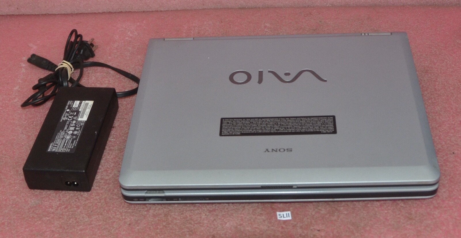 Vintage Sony PCG-K45 Vaio Laptop_Pentium 4 CPU @ 3.20 GHz_448MB RAM_80GB HDD.