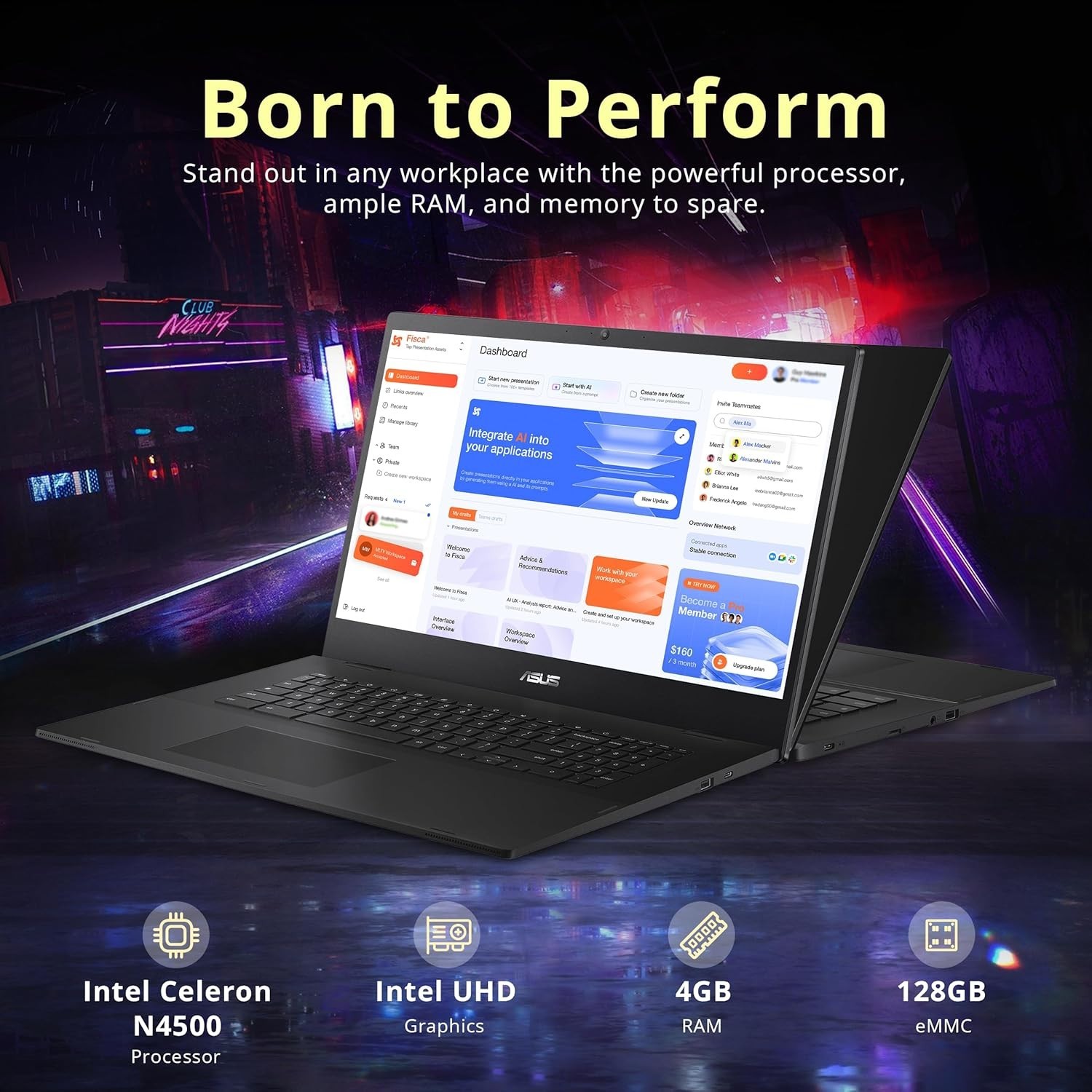Chromebook CX1700 17.3″ FHD Laptop, Intel Celeron