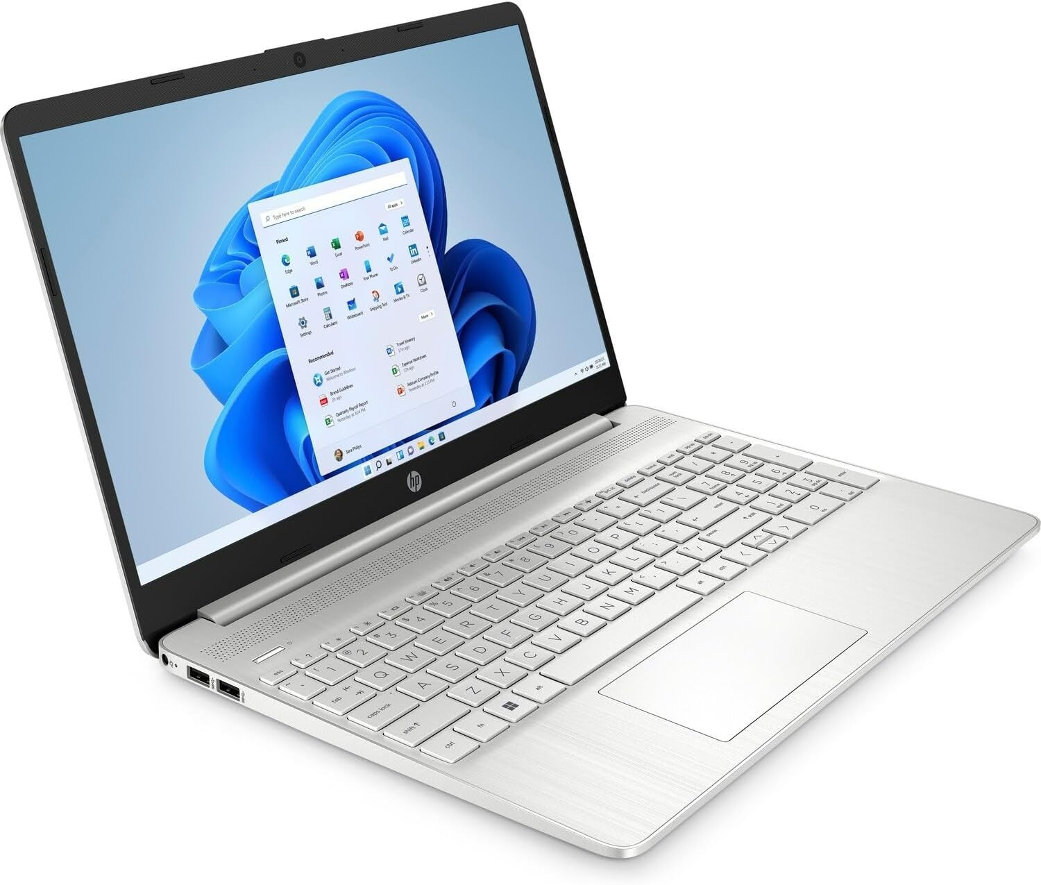 HP 15.6″ (256 GB SSD, Intel Core i3, 4.10 GHz, 8 GB) Laptop – Silver…