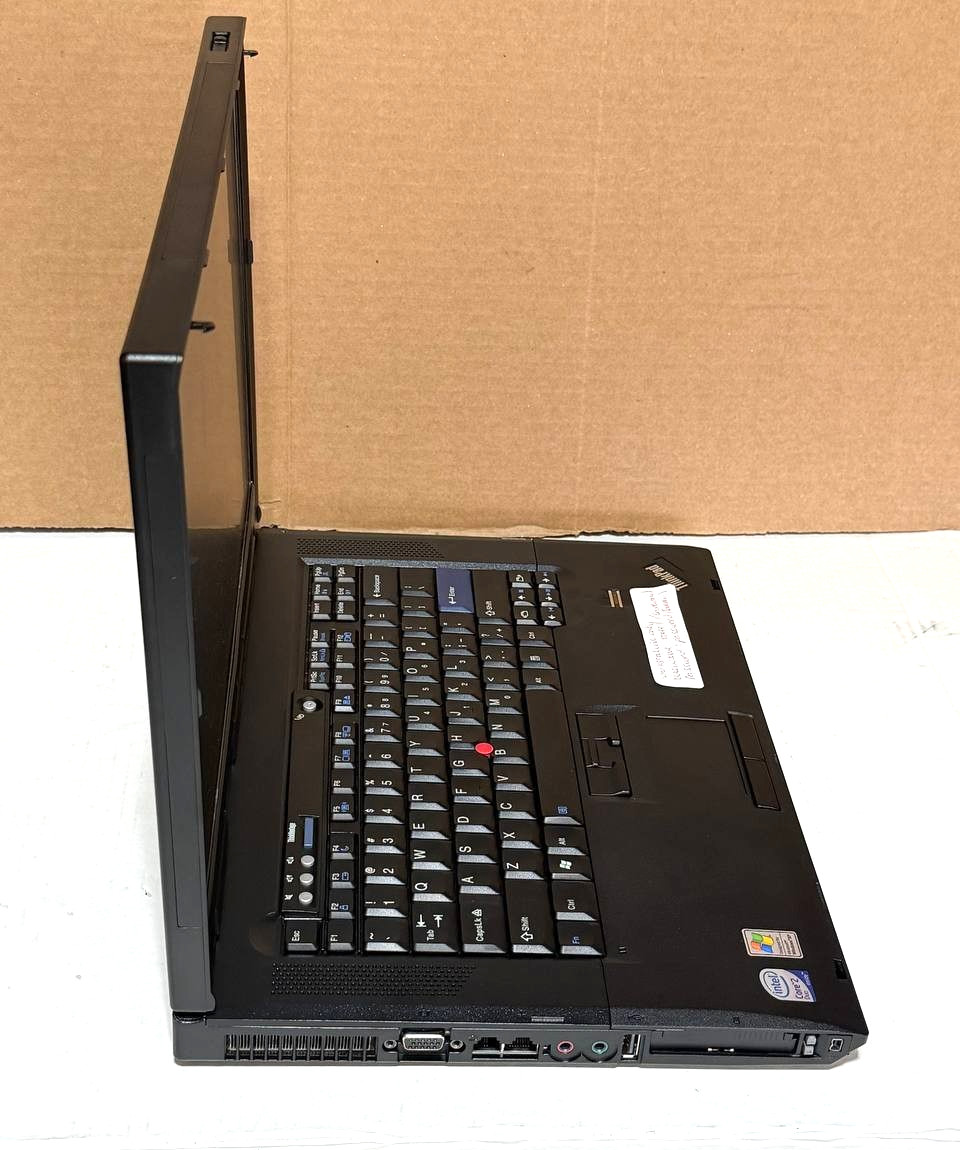 IBM Lenovo ThinkPad R61 Laptop Core 2 Duo 2.4GHz 2 GB RAM “Read”