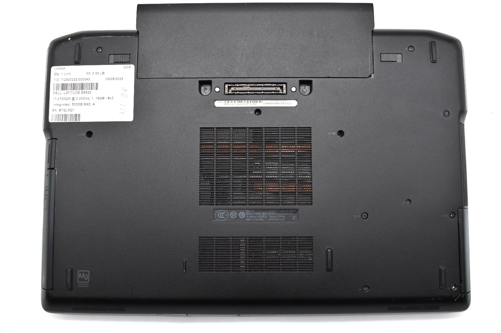 156 Dell Latitude E6520 Laptop i72640M 280GHz 8GB RAM 160GB SSD WIN 10 P G2U