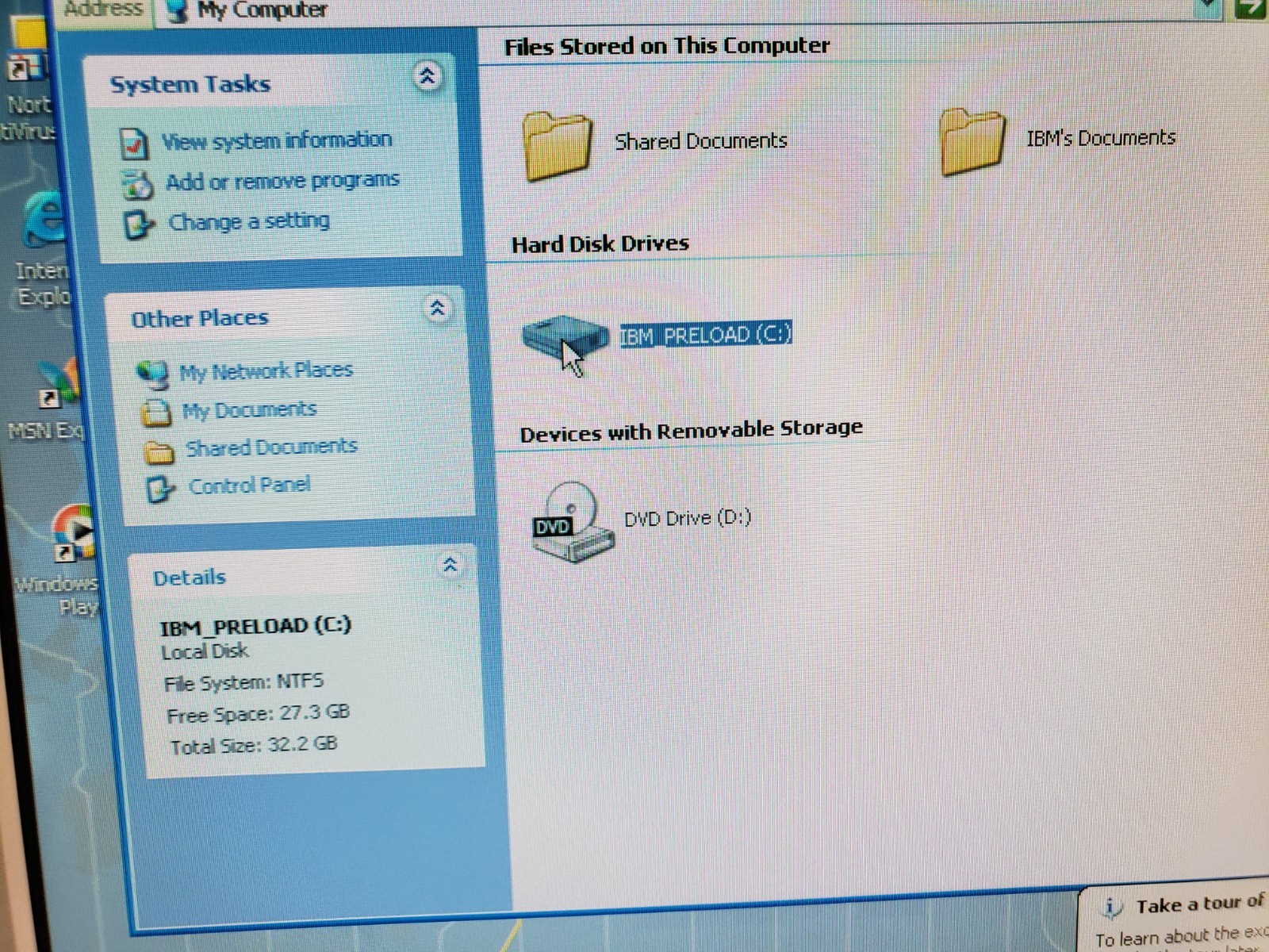 Vintage IBM ThinkPad X31 Laptop w/ Dock Pentium M 256MB OEM XP ***BAD BACKLIGHT