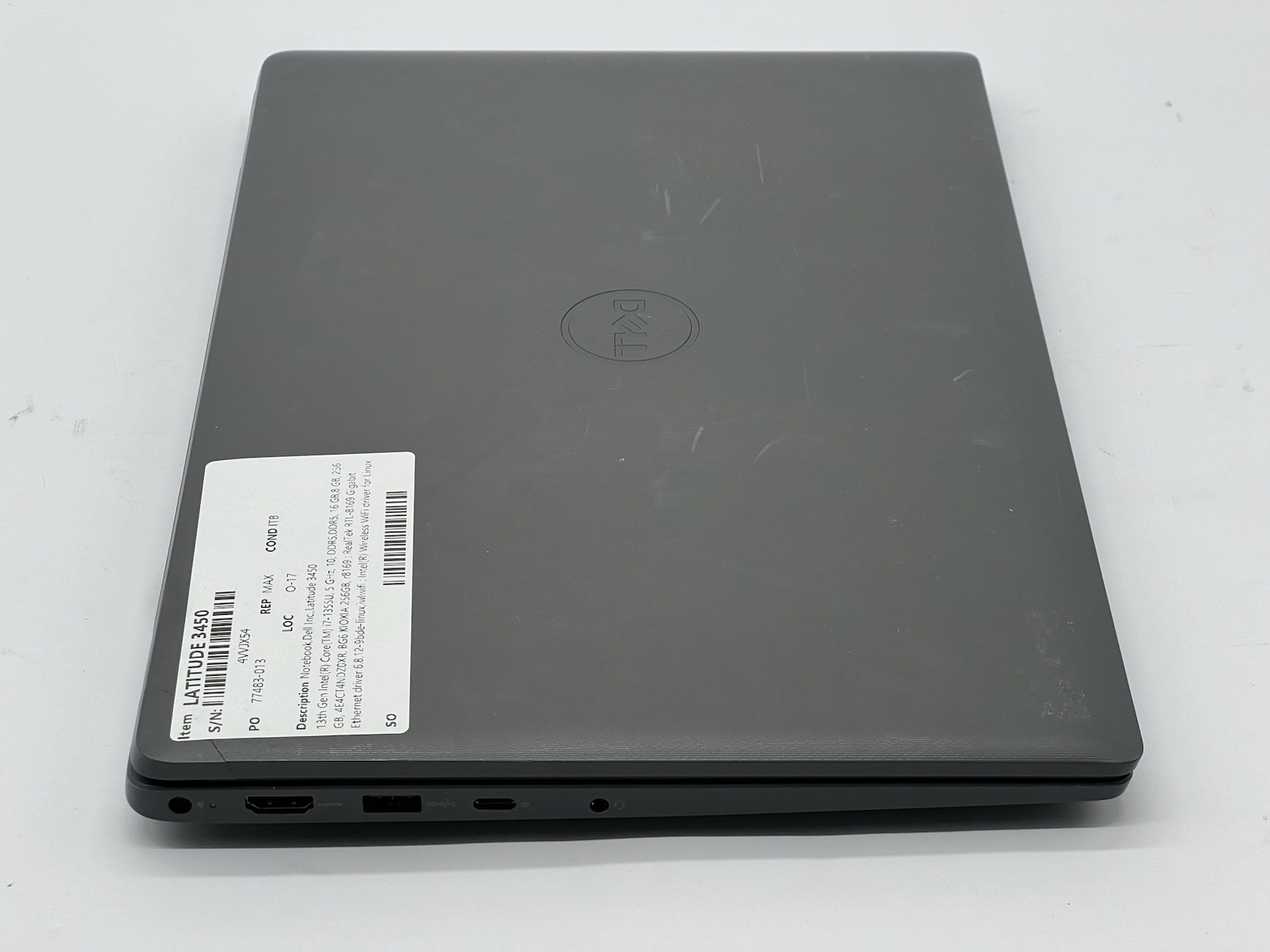 Dell Latitude 3450, i7-1355U, 4.35GHz, @24GB RAM, 256GB NVMe-No OS/Charger