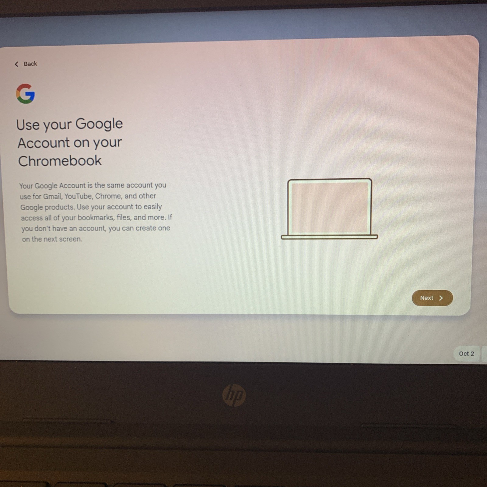 HP OS Chromebook used and fully functional. I am not sure what model.