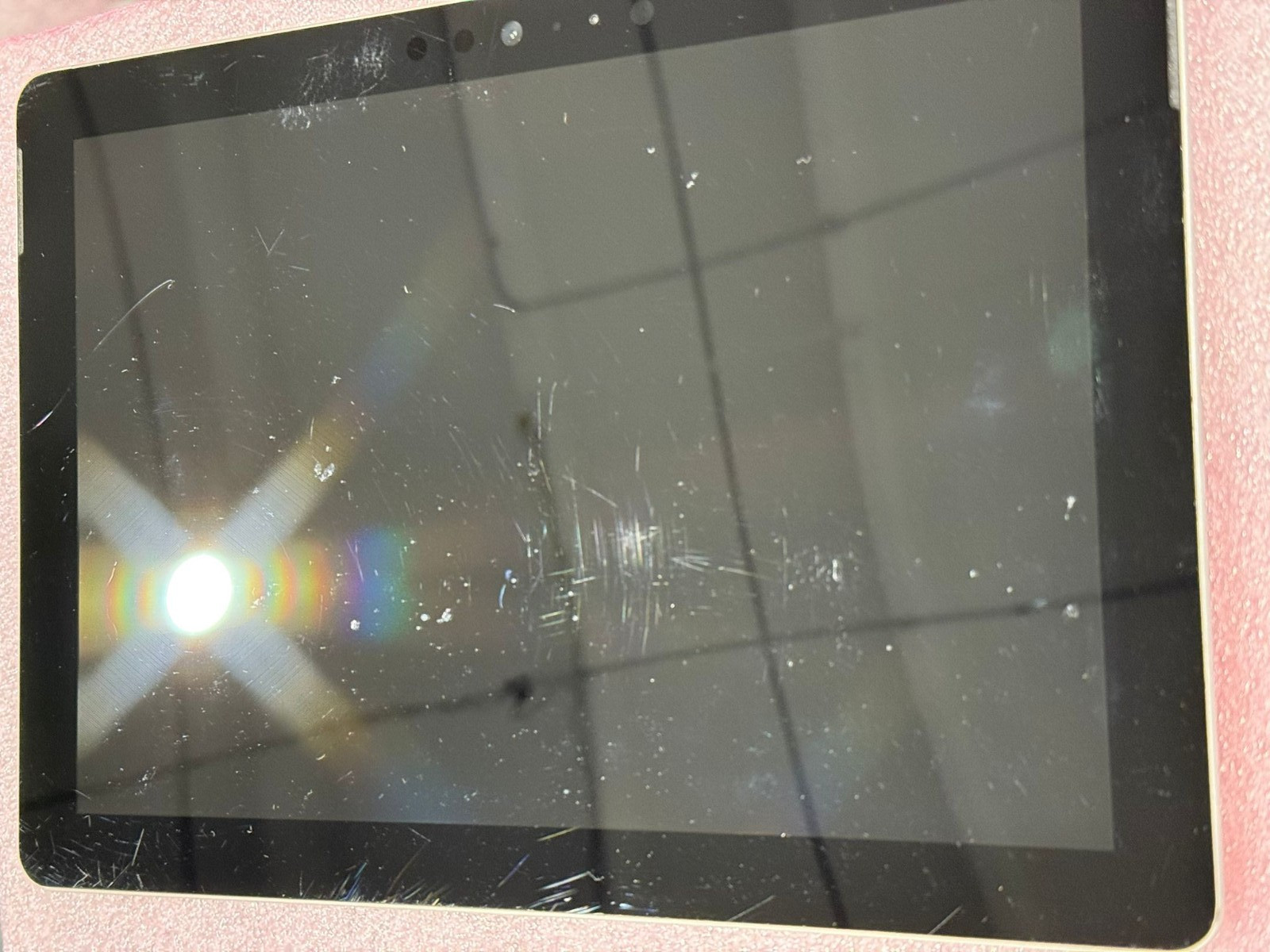 Microsoft Surface Go Tablet Pentium 4415Y 1.6GHz 8GB RAM 128GB SSD . NO POWER