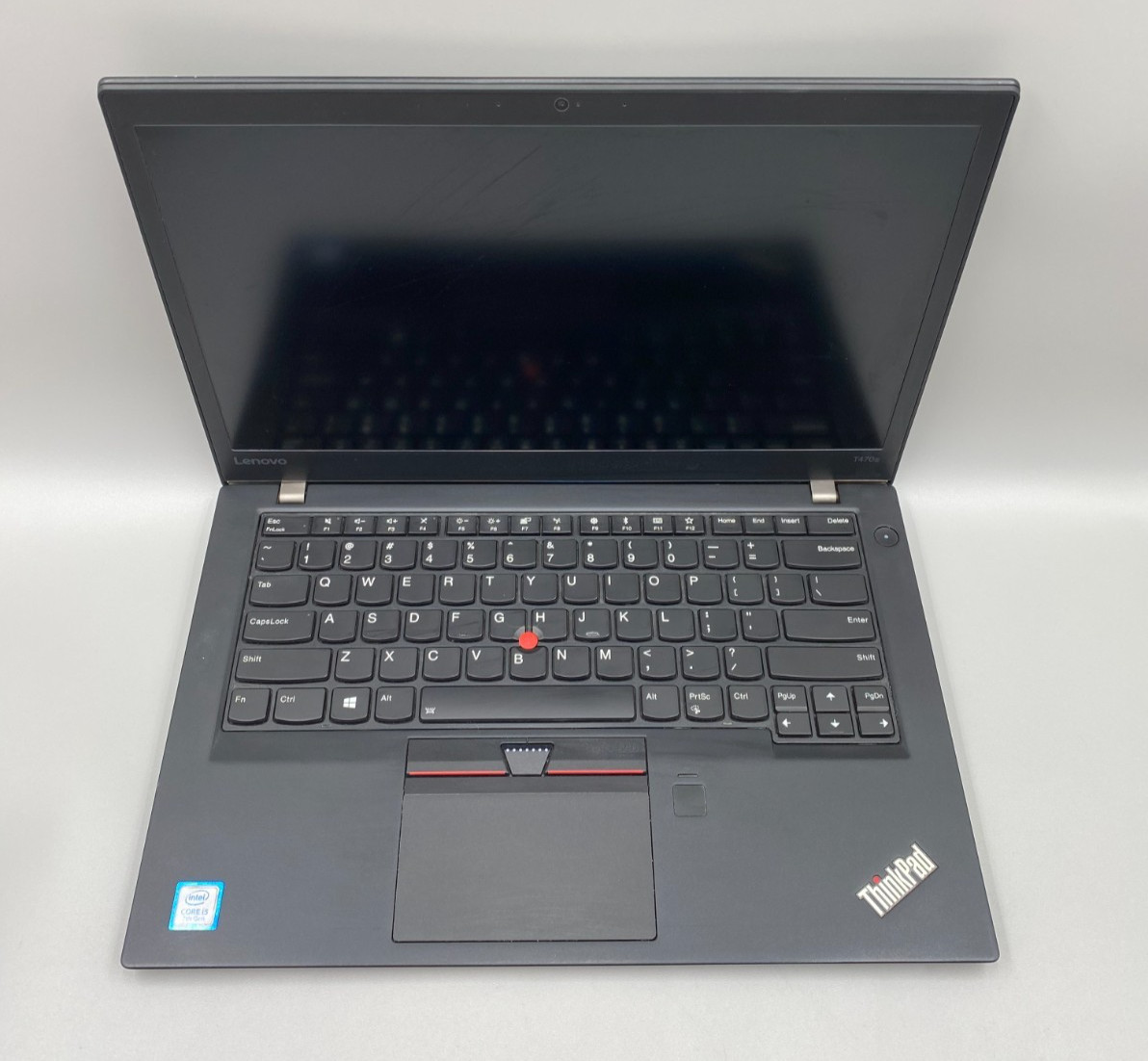 Lenovo ThinkPad T470s i5-6300U 2.40GHz 256GB SSD 8GB DDR4 Black Laptop Fair/See