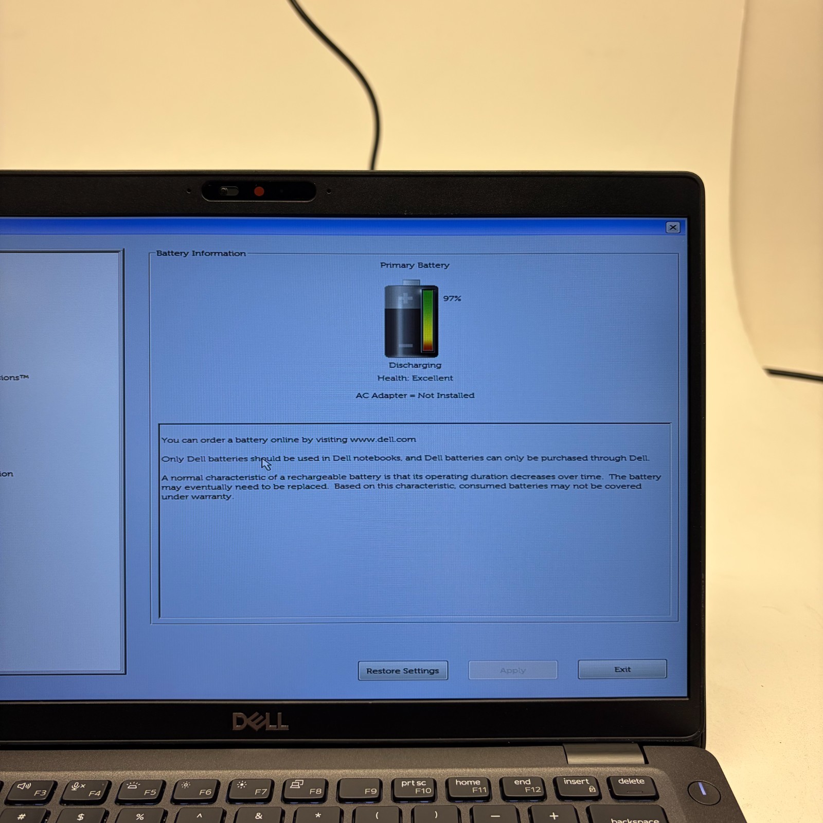 Dell Latitude 5400 w/ Power Supply