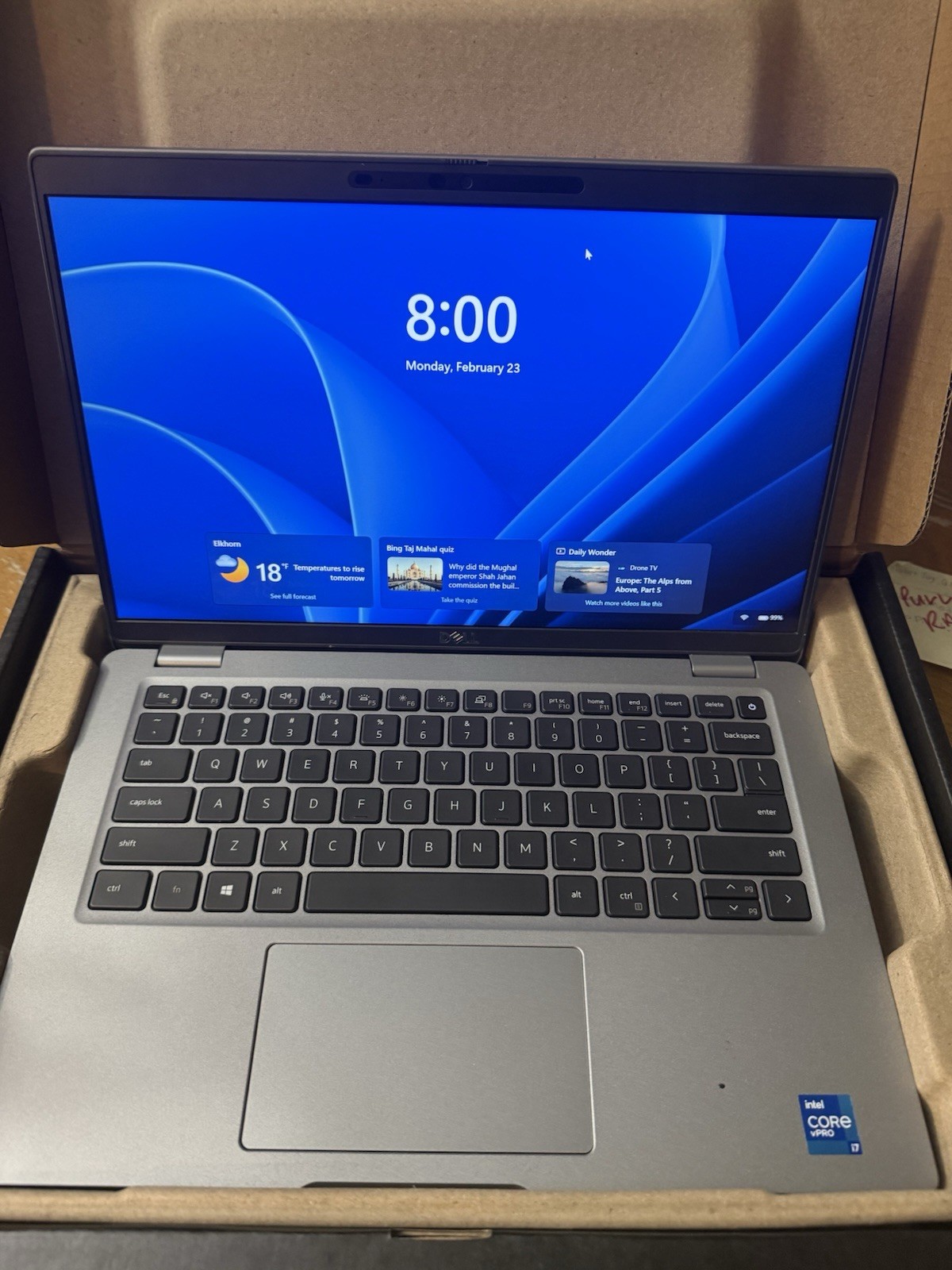 Dell Latitude 5421 Laptop Intel Core i7-11850H 16GB RAM 512GB SSD 14.0″ FHD W11P
