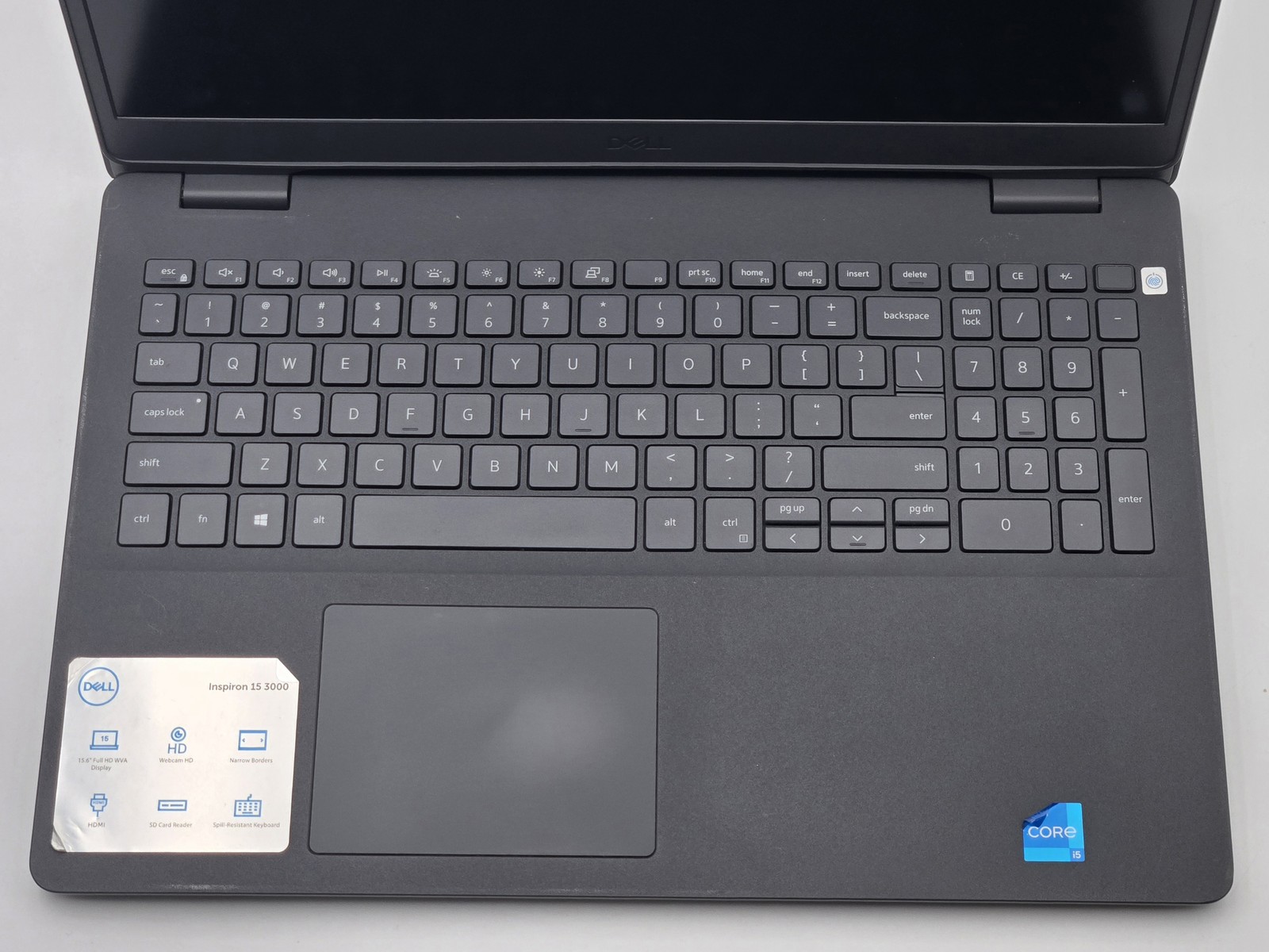 Dell Inspiron 3501 15″ FHD I5-1135G7 256GB SSD 16GB W11 Webcam Backlit FP Reader