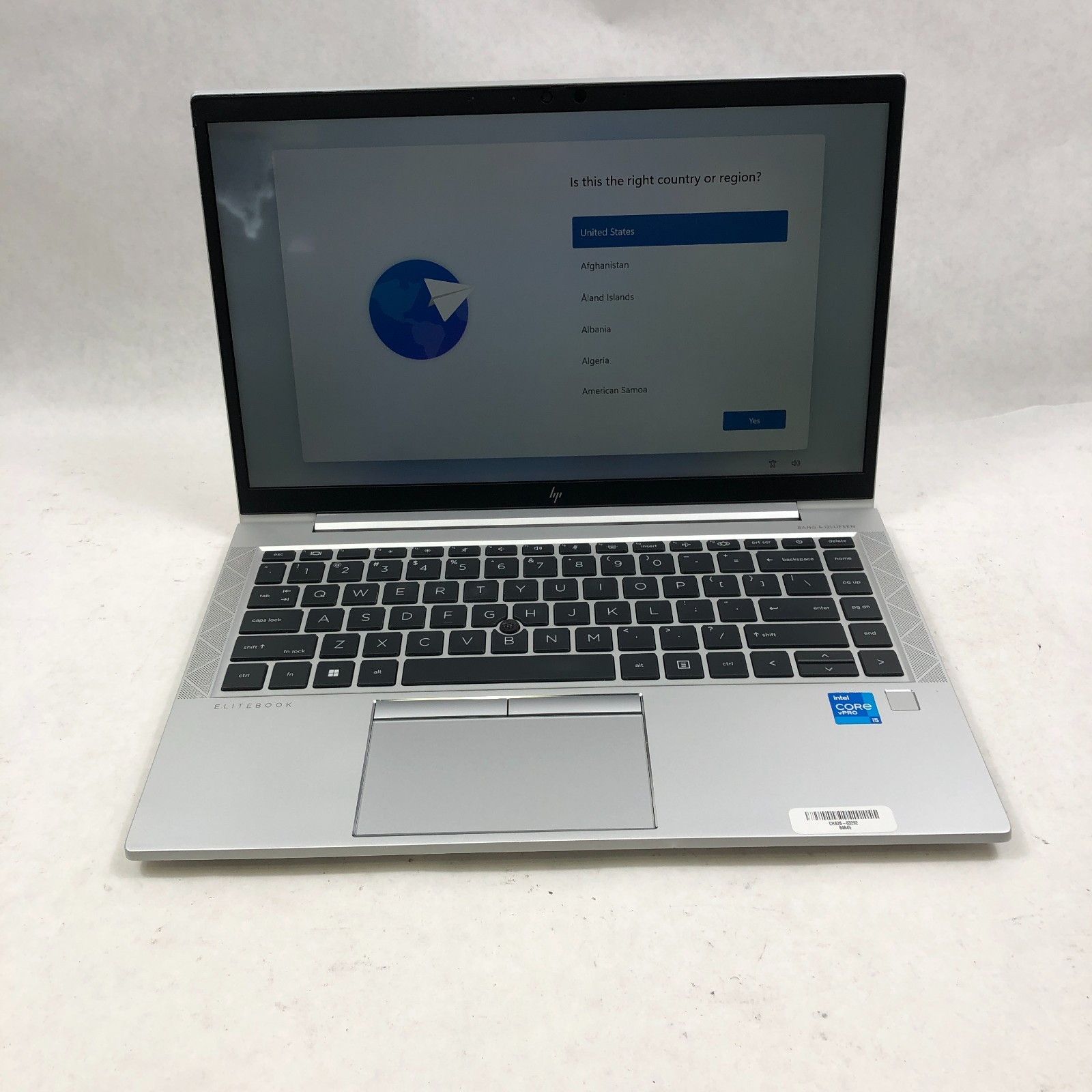 HP EliteBook 840 G8 Intel Core i5-1145G7 2.6GHz 16GB RAM 256GB SSD W11P *READ