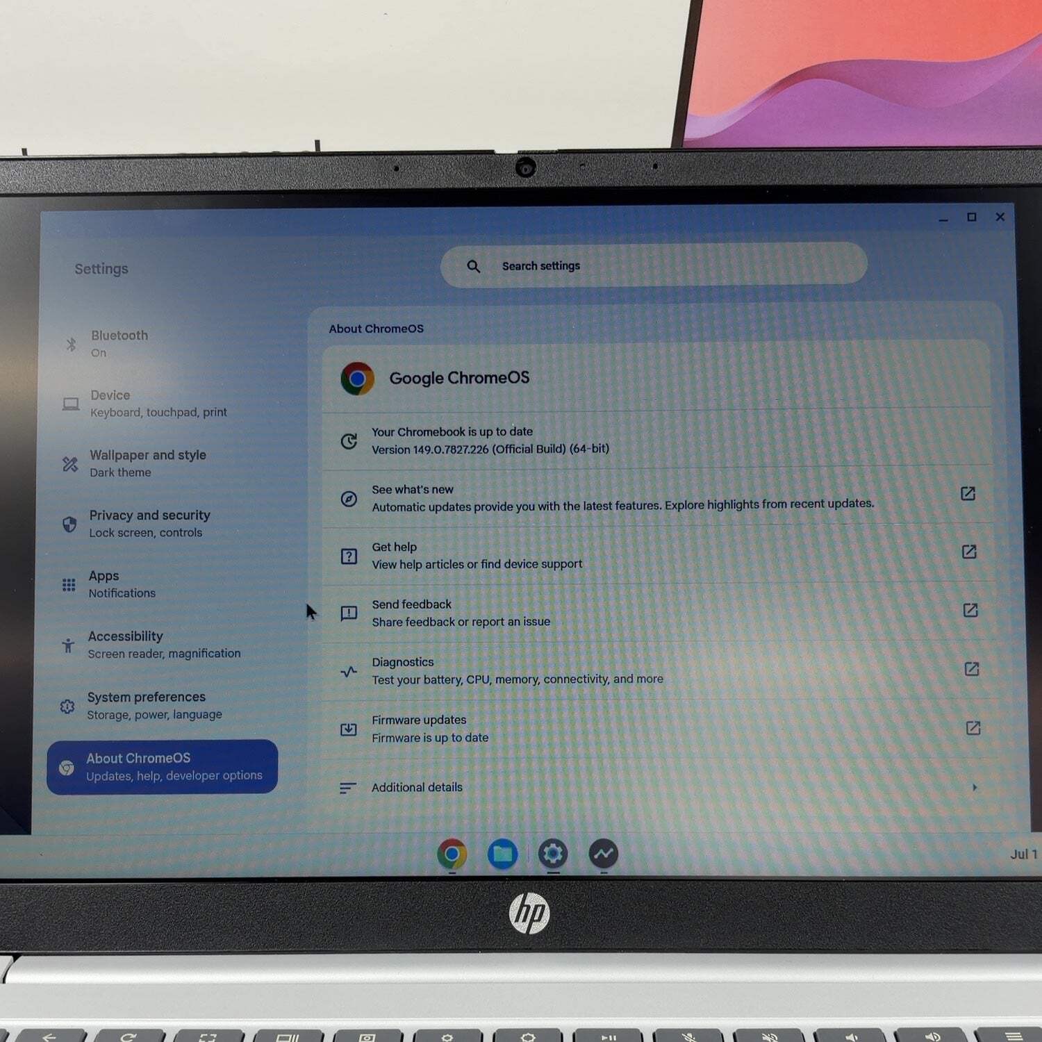HP Chromebook MT7921 14″ N200 1.0GHz 4GB RAM 128GB SSD