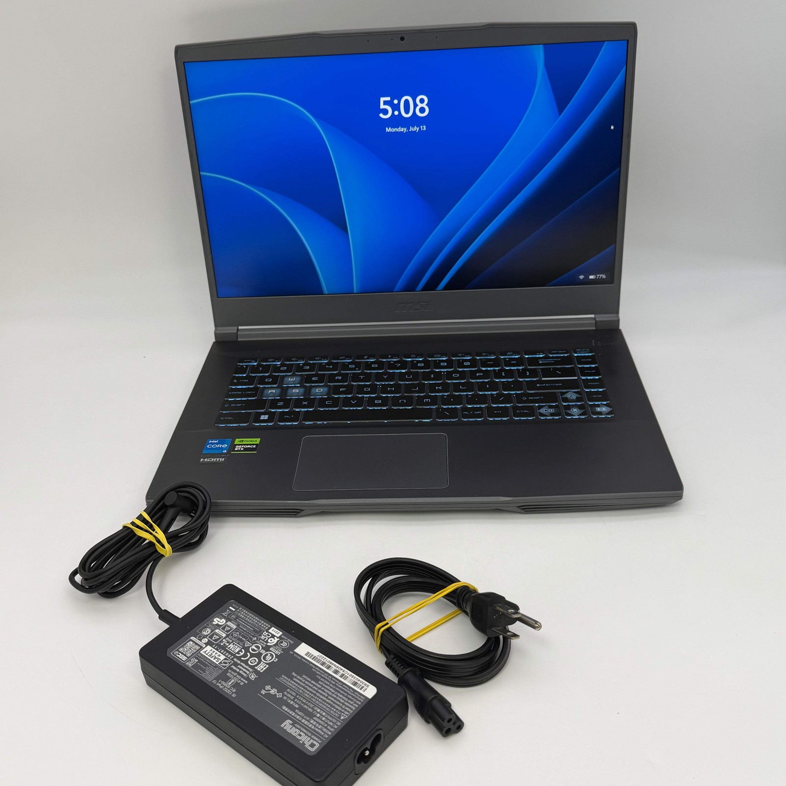 MSI Thin 15 B13VE 15-inch Laptop Core i5 13th Gen RTX 4050 16GB RAM 500GB SSD