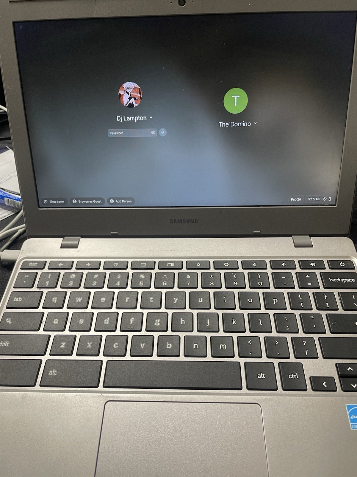 Samsung Chromebook 3 11.6” Intel Celeron Laptop Chrome OS No Charger – Tested