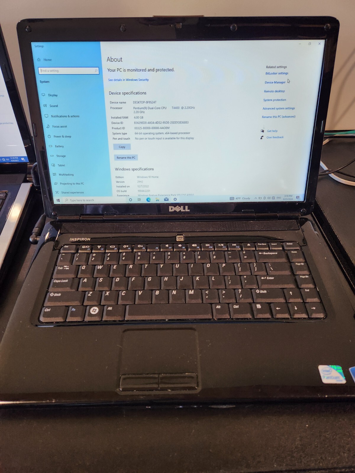 Lot of 3 Dell Laptops Studio and Inspiron Win 10 Pro READ Description