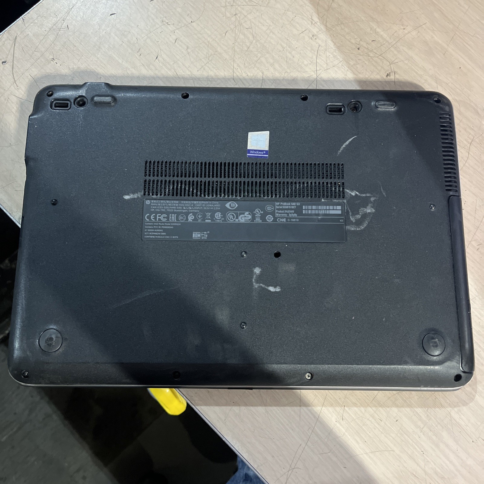 HP PROBOOK 640 G3 INTEL CORE I7-7600U 2.80GHZ 8GB RAM NO HD +