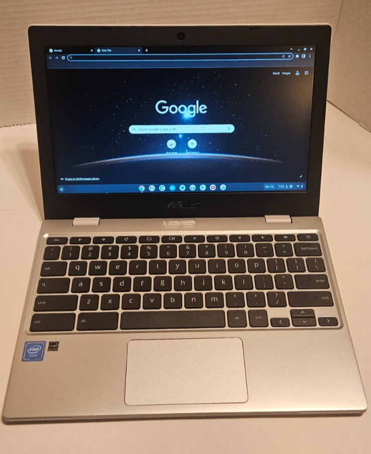 ASUS Chromebook CX1 11.6″ Display Intel N3350 32GB eMMC 4GB RAM CX1100CNA-AS42
