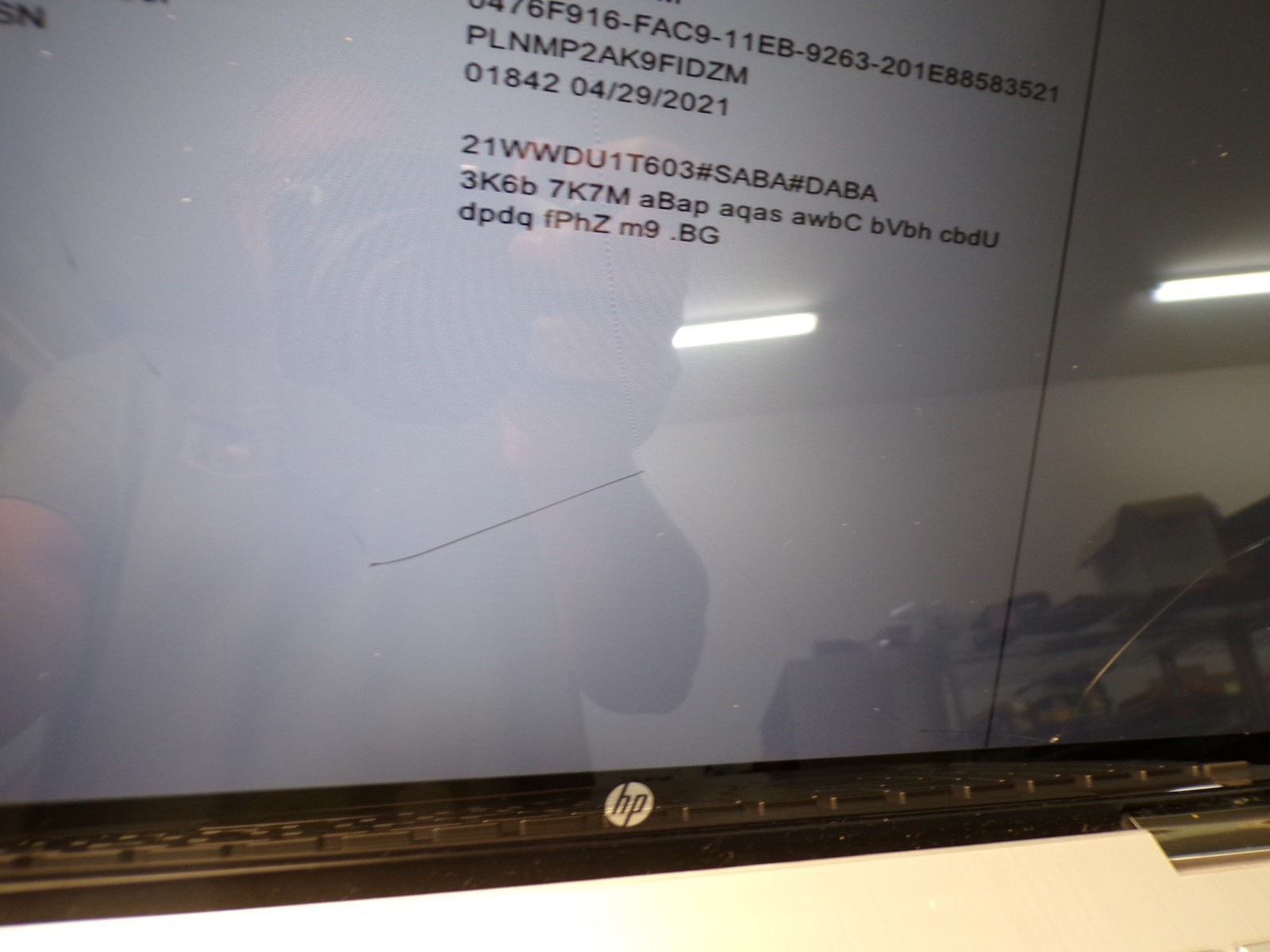 FOR PARTS HP 15.6″ X360 CONVERTIBLE i5-1135g7 8GB RAM Laptop #18886
