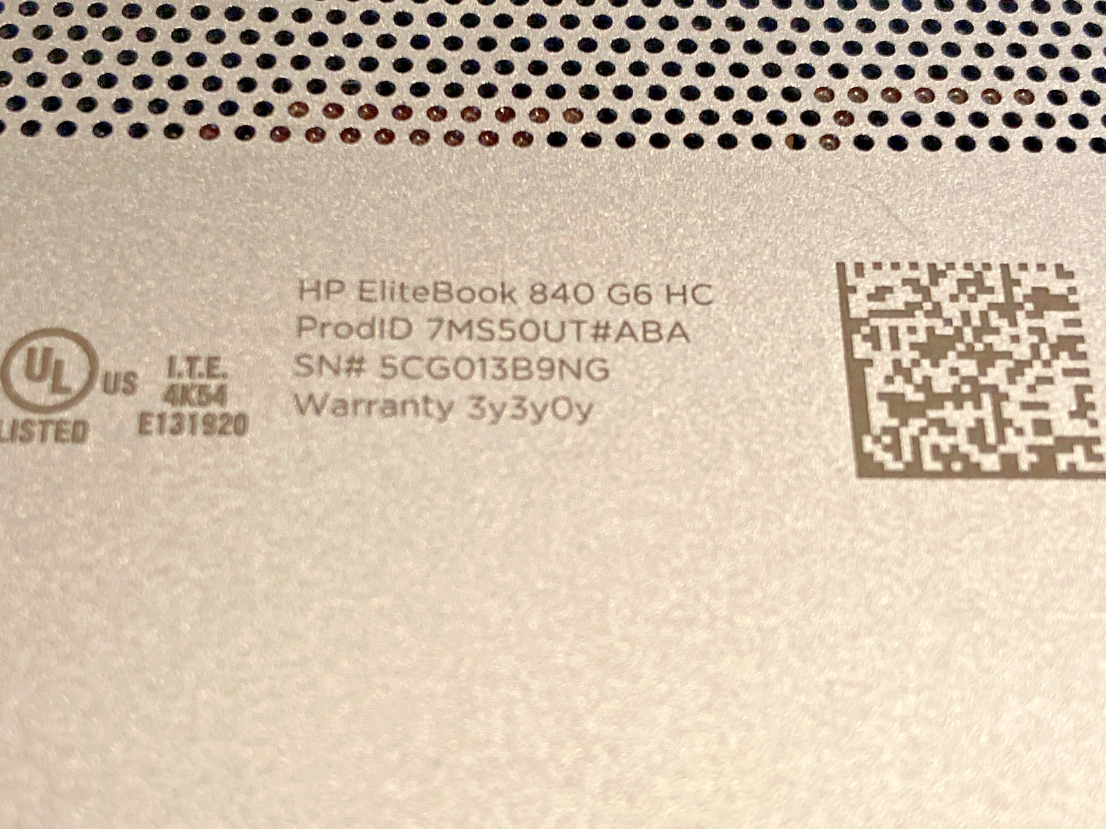 HP EliteBook 840 G6 14″ Touchscreen Intel i5-8365U 8GB RAM 256GB SSD Win 11 Pro