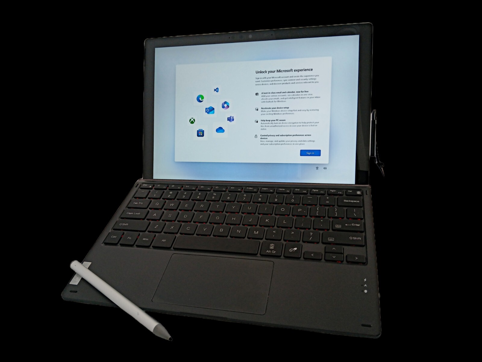 Microsoft Surface Pro 7 – 12.3″ Touch-Screen – Intel Core i3-4GB Memory – 128GB