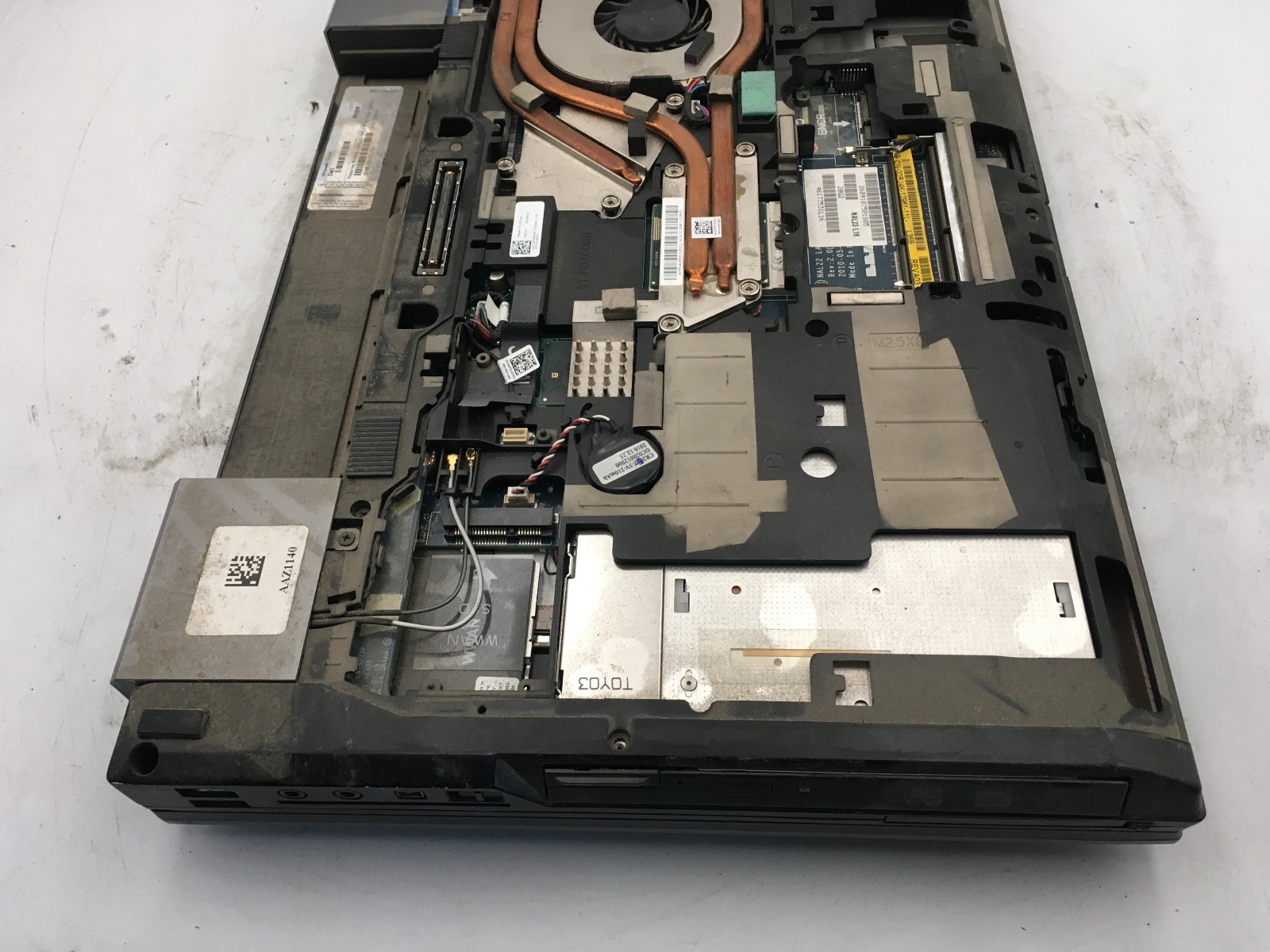 DELL PRECISION M4500 – BOOTS TO BIOS – INTEL I7 Q740 – NO RAM – NO OS – READ -BB
