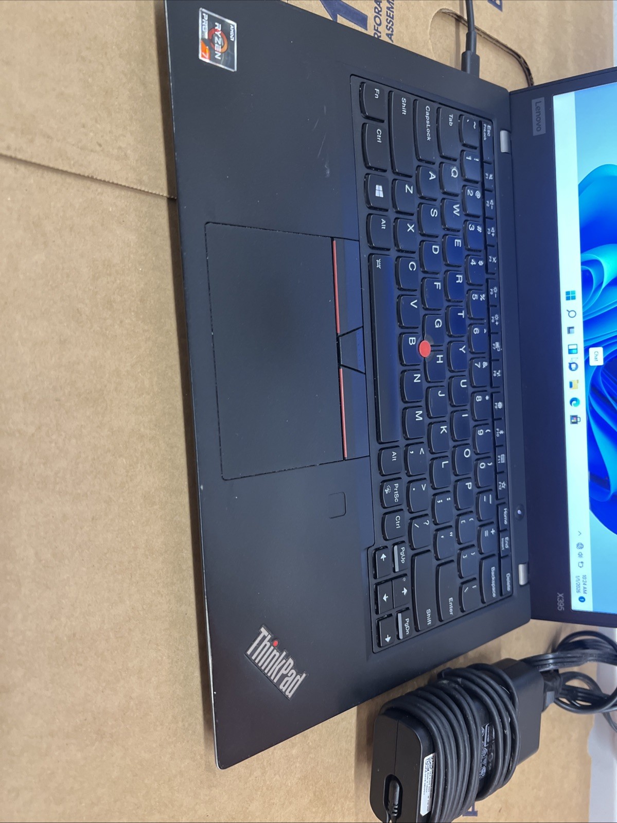 Lenovo ThinkPad X395 | Ryzen 7 PRO 3700U | 8GB RAM | 512GB SSD | FHD Touch | 4G