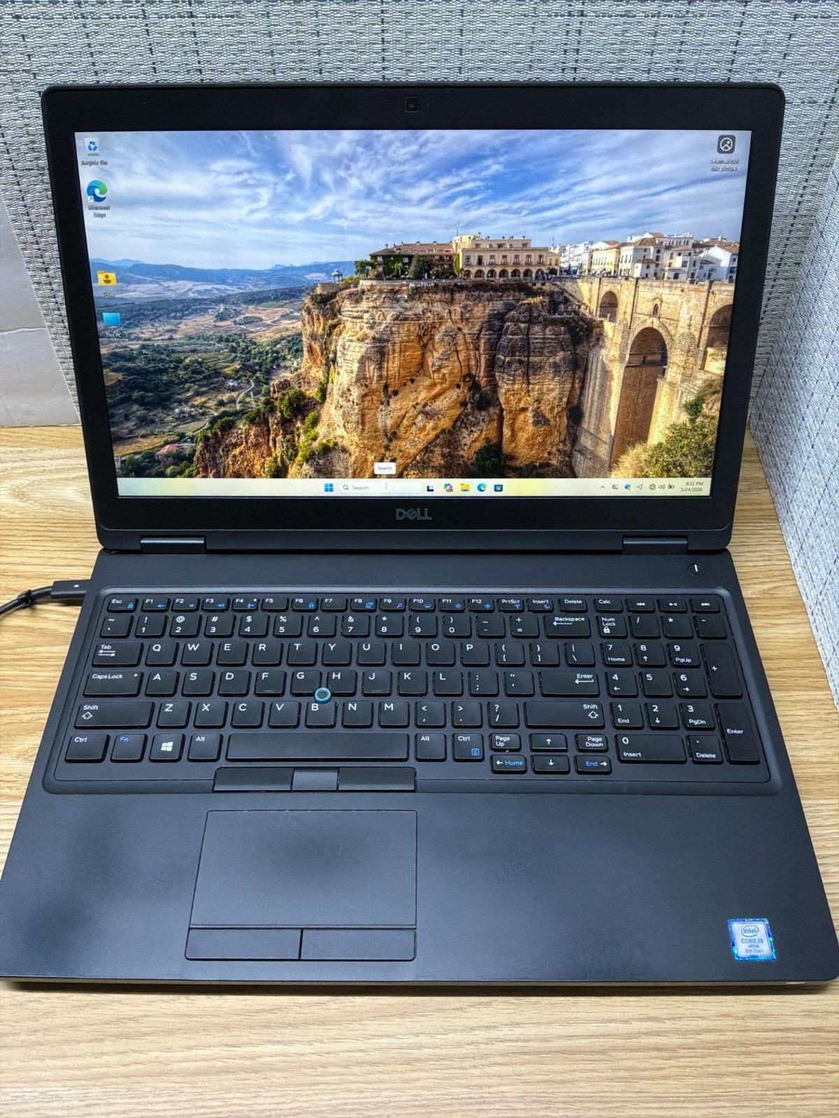 Dell Latitude 5591 i5-8400H 8GB RAM 256GB SSD 2GB GPU Win 11 Pro Laptop