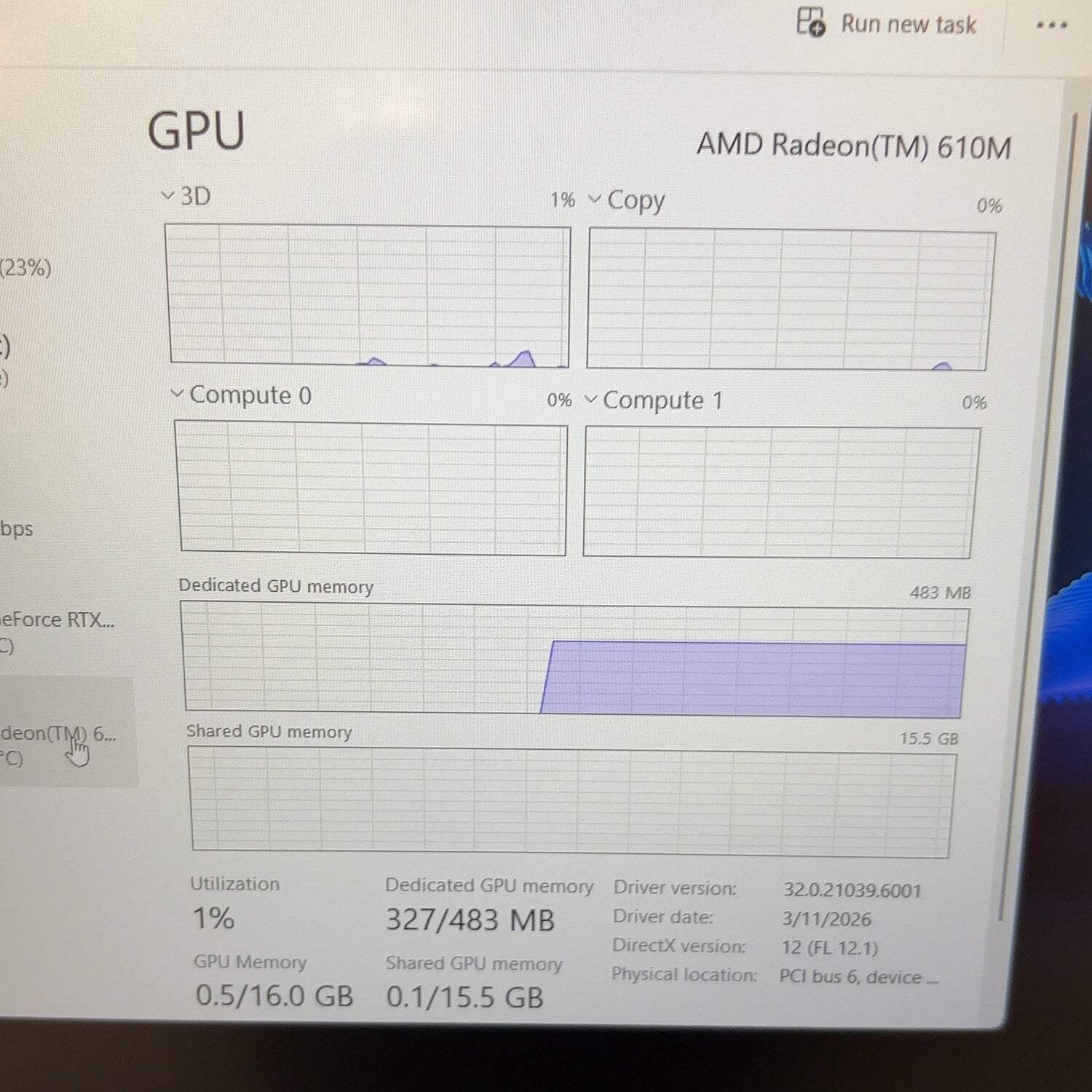 HP Omen 16-ap0053dx 16″ Ryzen 9 8940HX 2.4GHz 32GB RAM 1TB SSD GeForce RTX 5060