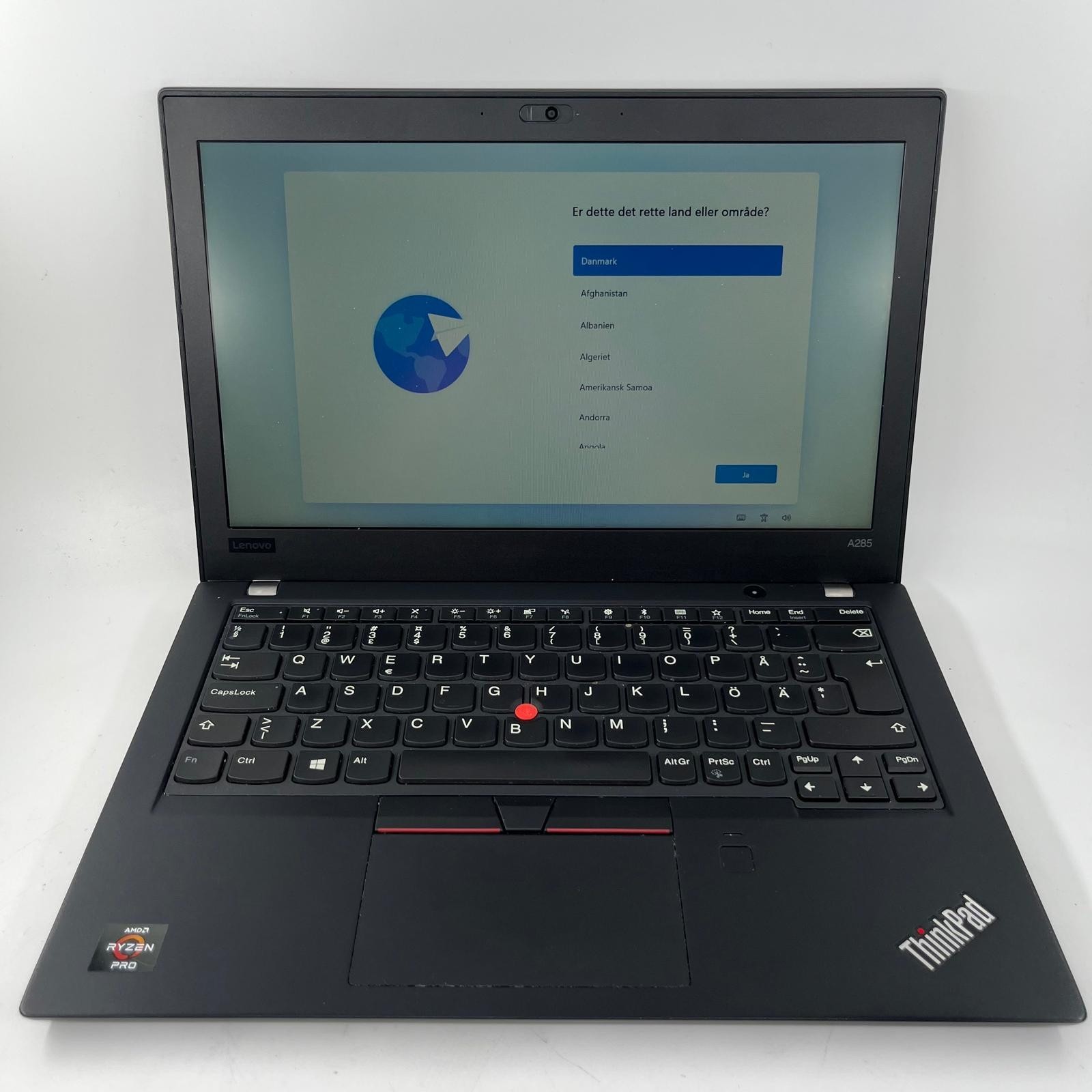 Lenovo ThinkPad A285 – Ryzen 5 PRO 2500U – 8GB RAM – 256GB SSD – 12.5″ –