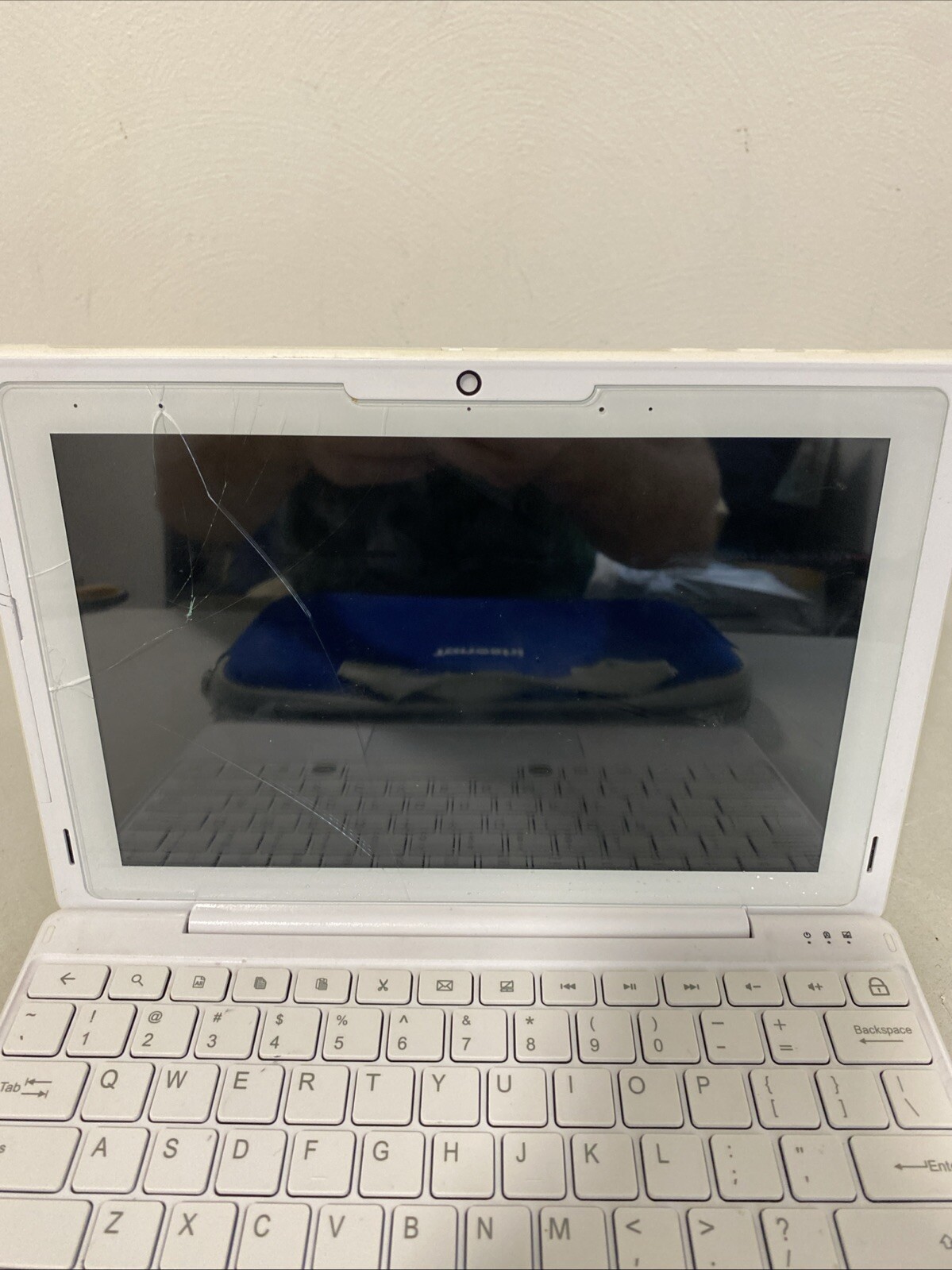 TANOSHI 2 IN 1 KIDS LAPTOP/TABLET COMPUTER W/ PARENTAL CONTROLS BLUE AS IS