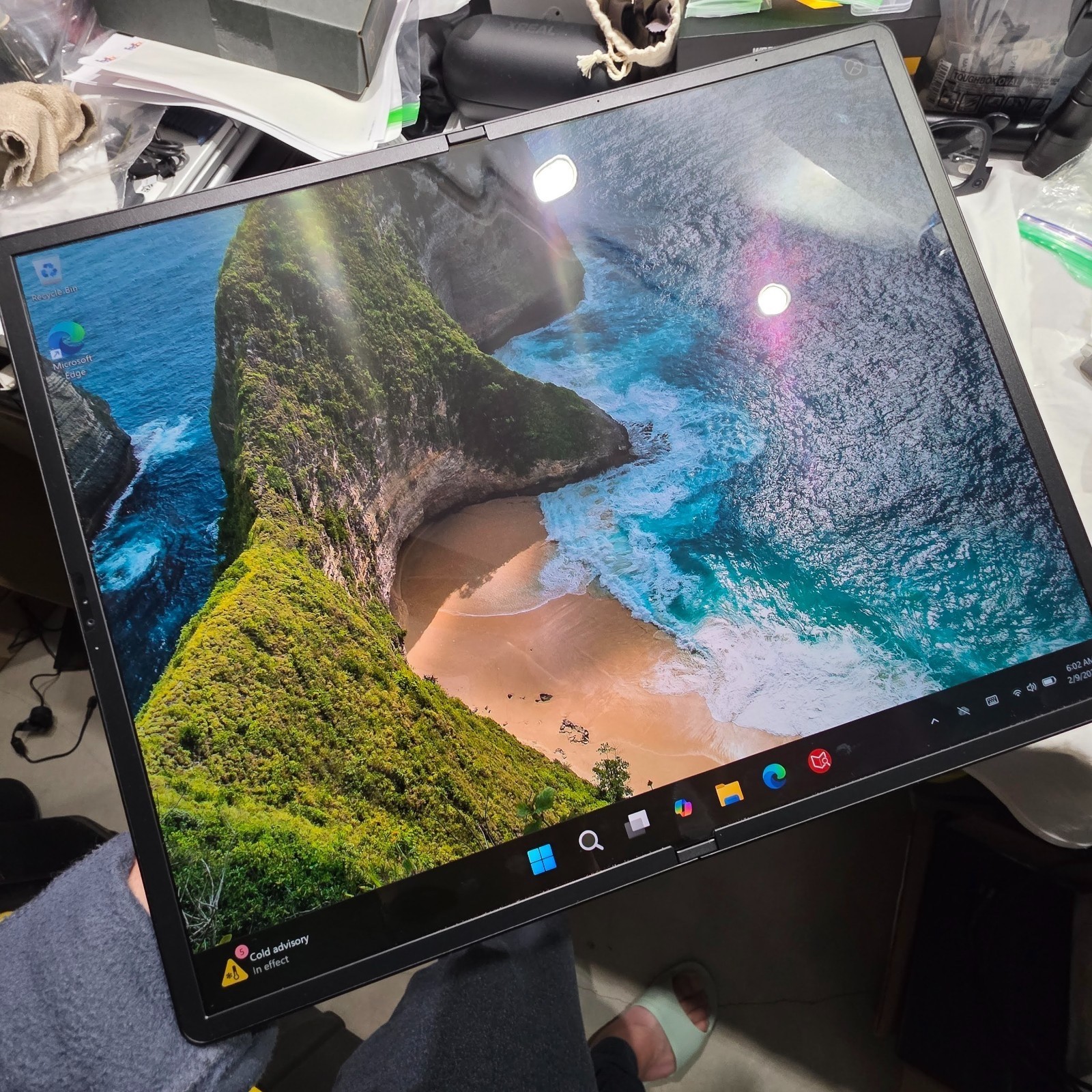 NEW Lenovo ThinkPad X1 Fold 16.3″ OLED QHD Intel Core i7 32GB 512GB SSD Win11P