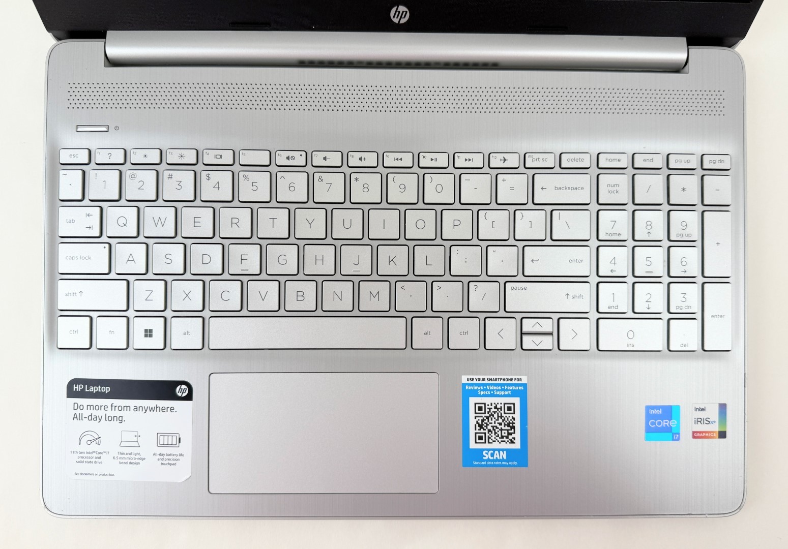 HP 15-DY2073DX 15.6″ FHD Touch i7-1165G7 16GB 512GB SSD W11H Laptop