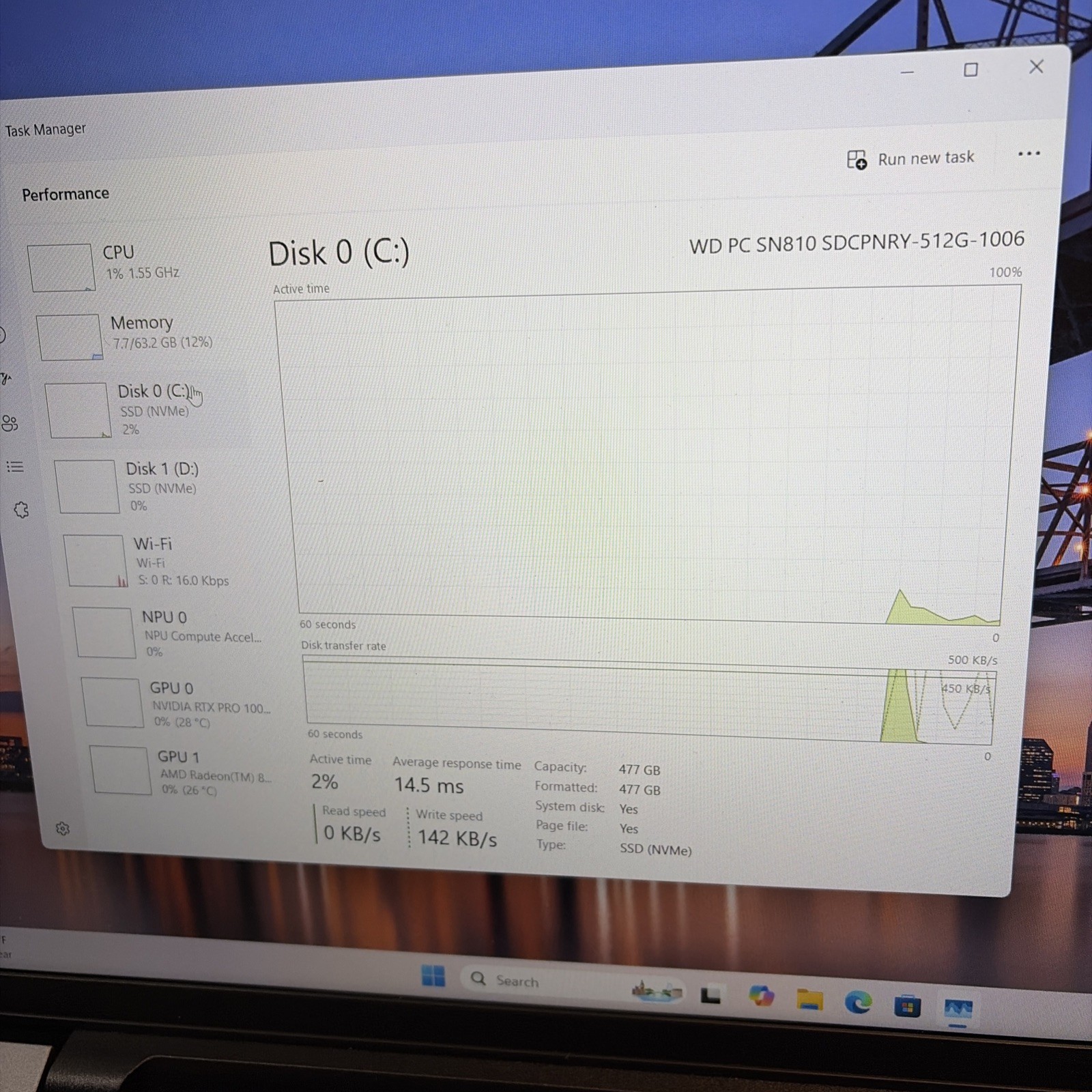 Dell Pro Max MC16255 16″QHD+ 120Hz AMD AI 9 HX Pro 470 64GB 1.5tb Rtx 1000 Pro