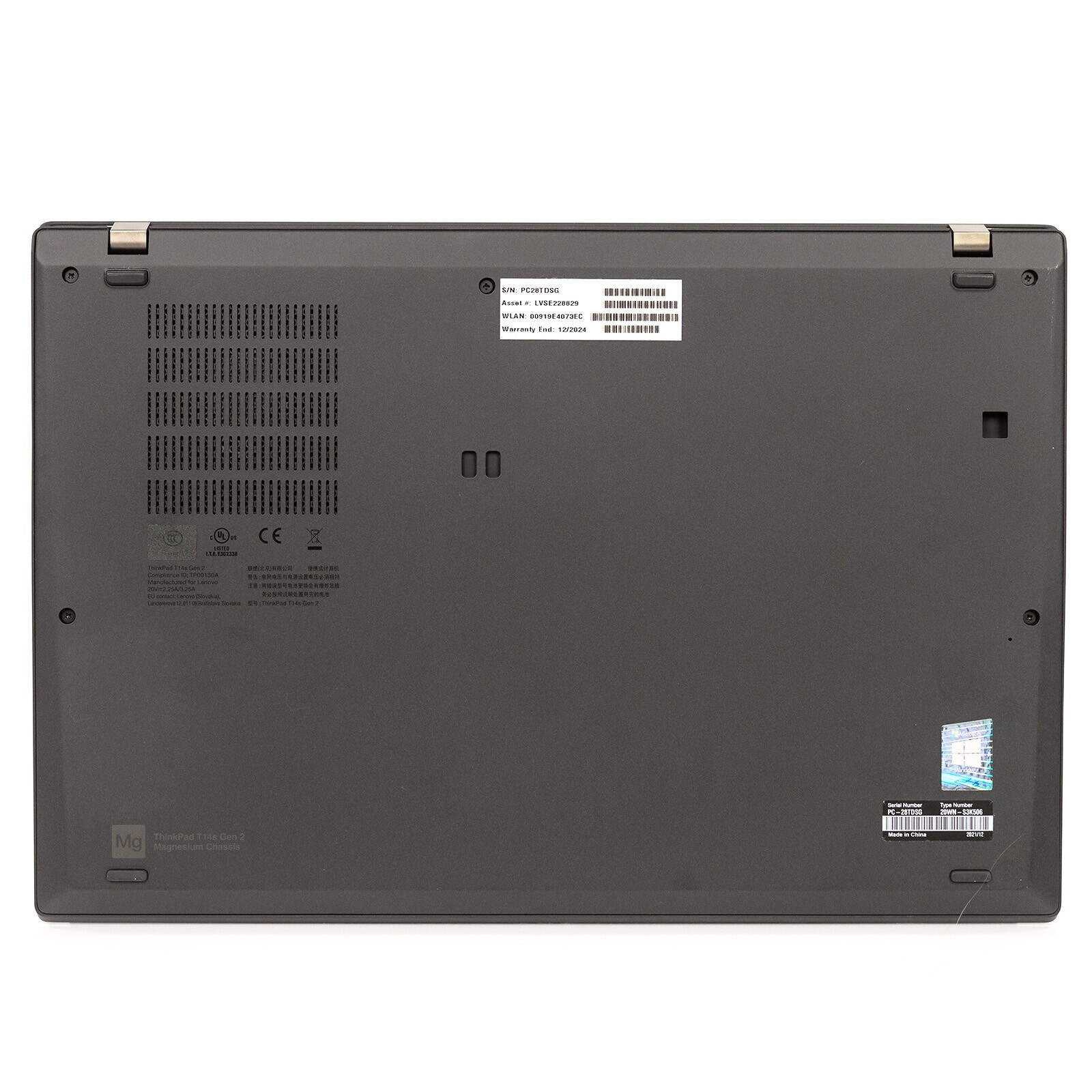 Custom Lenovo ThinkPad T14s G2 14″ Laptop Core i5 Min 2.4GHz 16GB Windows 11 Pro