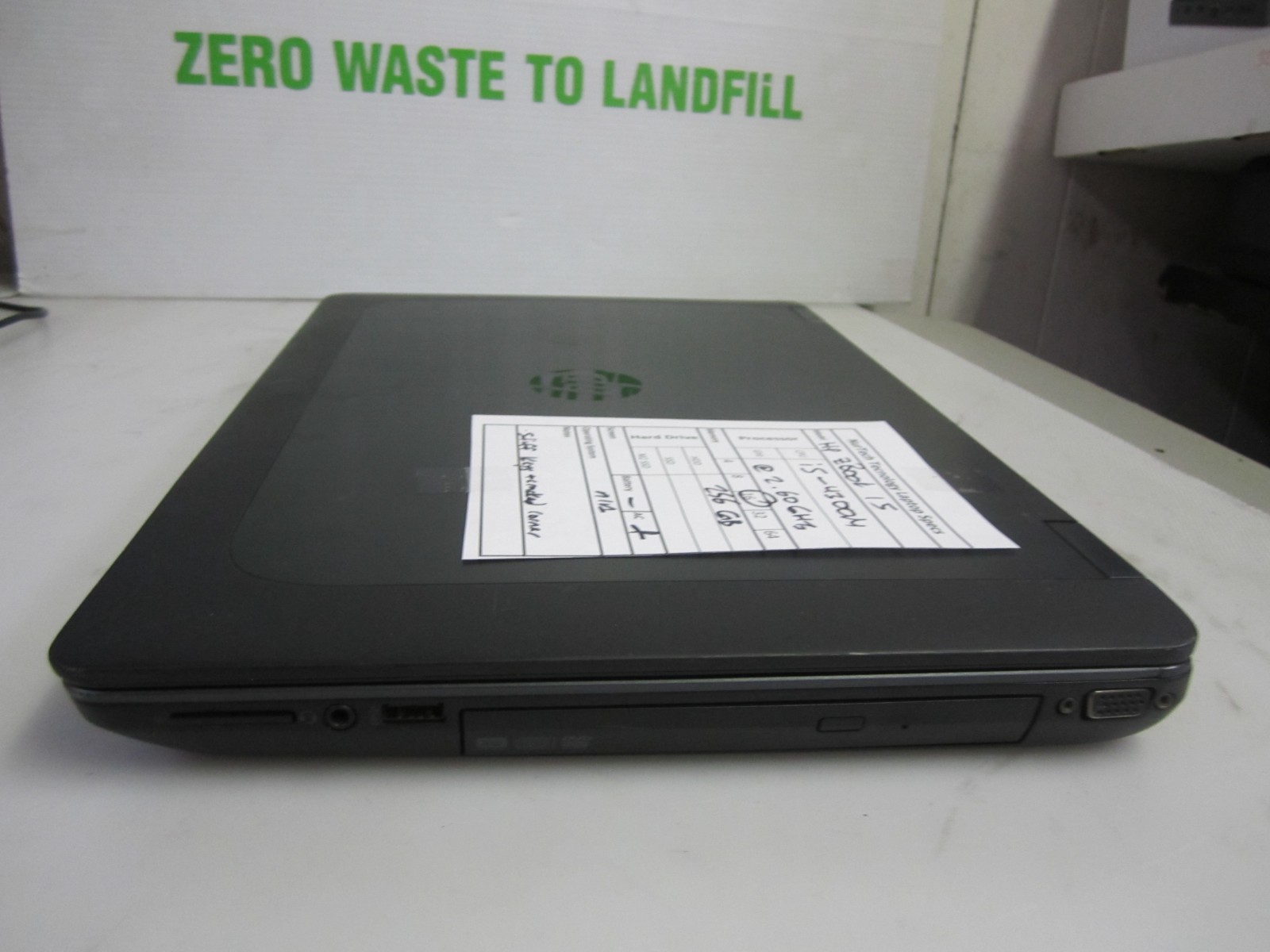 HP ZBook 15 i5-4300M 2.6GHz 16GB 256GB .Laptop + AC NO OS, STIFF KEYS READ~