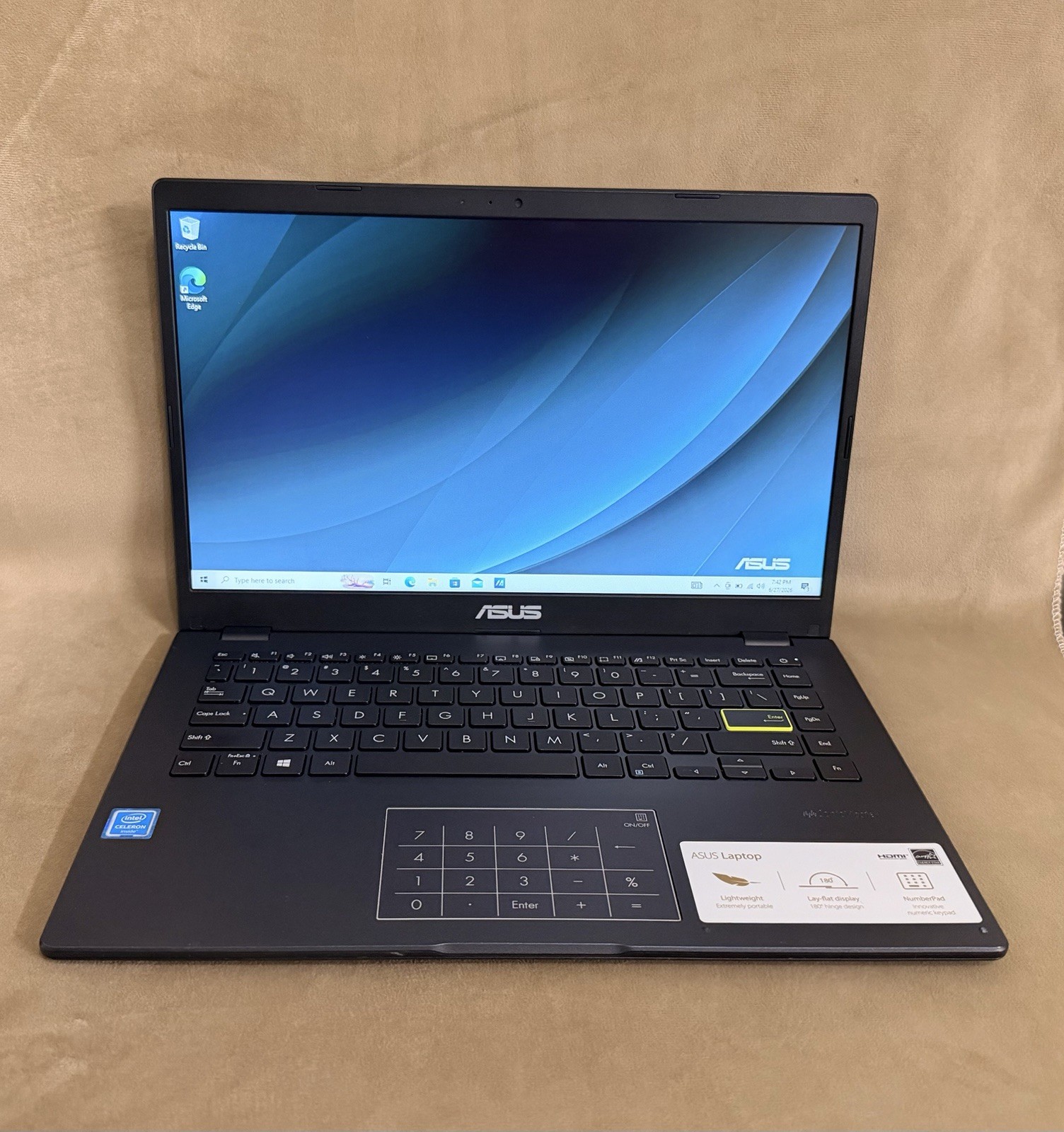 ASUS VivoBook E410MA 14”Celeron N4020 4GB 64GB SSD Windows 10 ( Grade A )