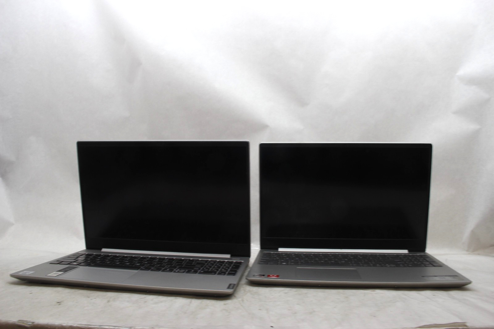 Lot of 2 Lenovo IP 15 Series 15.6″ Laptops Various Specs NO SSDS AS-IS