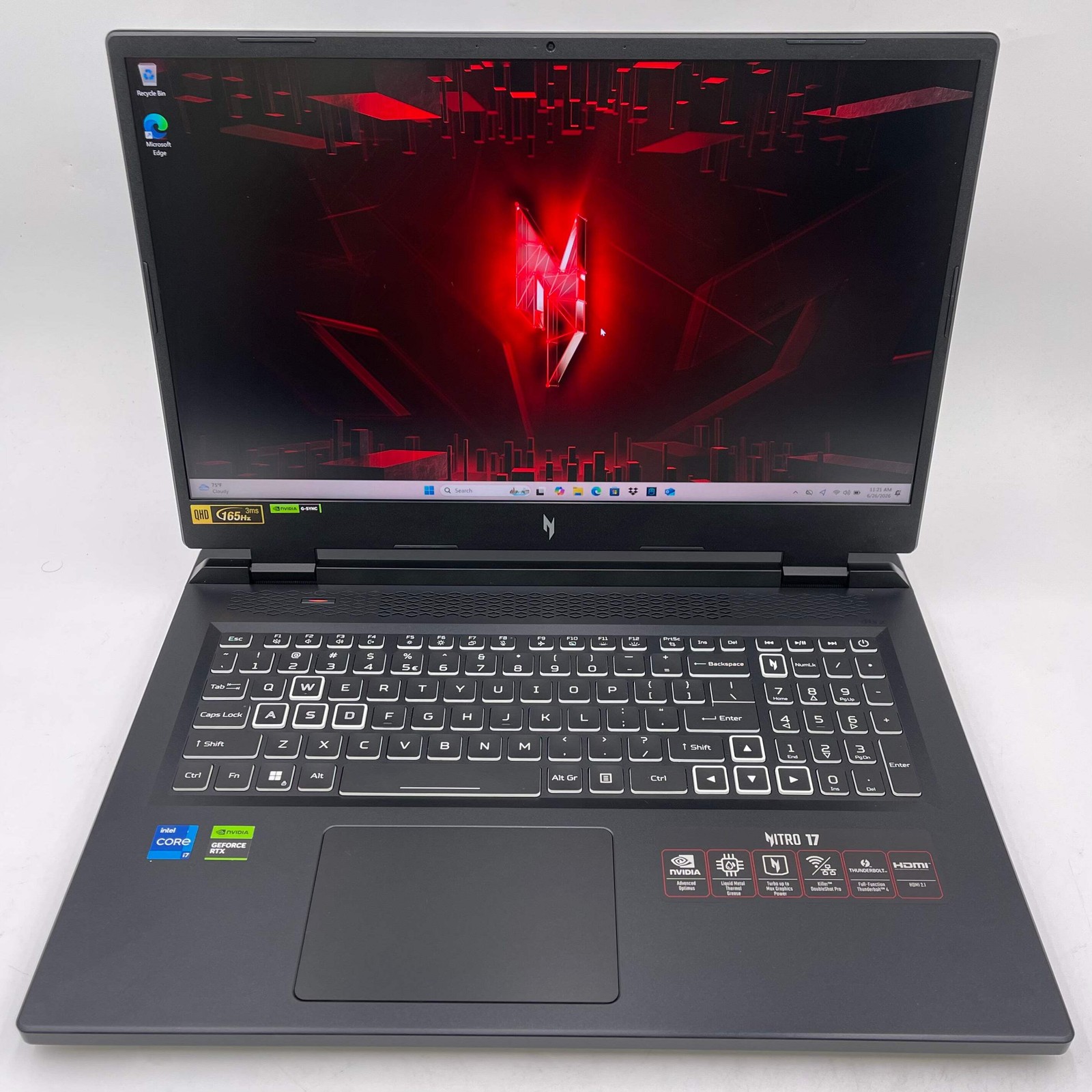 Acer Nitro 17 17.3″ i7-13700H 2.4GHz 16GB RAM 1TB SSD GeForce RTX 4060
