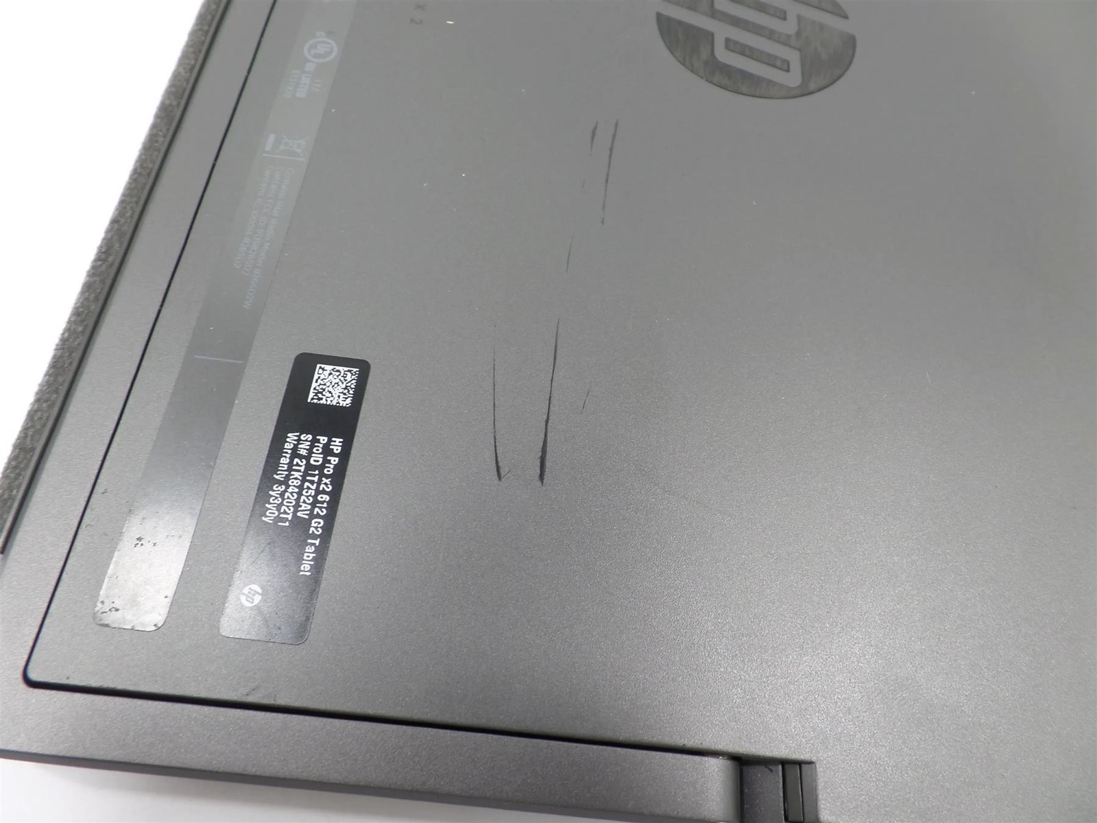 HP Pro X2 612 G2 Tablet Core i5-7Y54 1.20GHz 8GB 128GB SSD