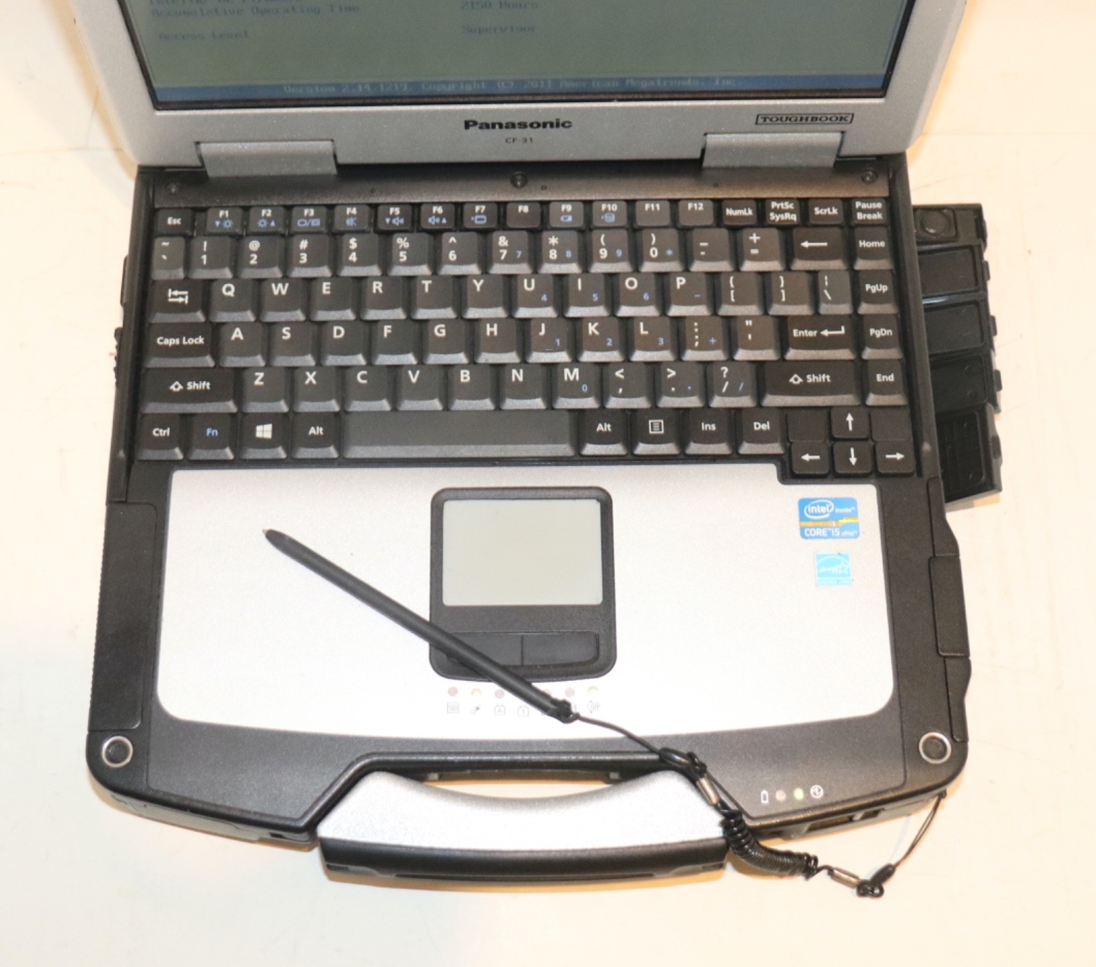 Panasonic ToughBook CF-31|Core i5@2.70 GHz|12GB RAM|256GBSSD|WIN10||Touch|WiFi
