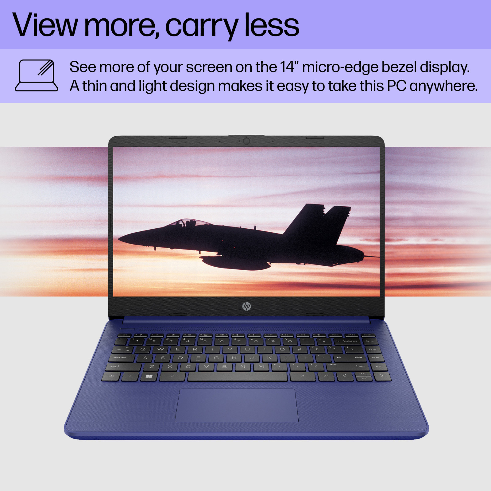 HP Laptop Computer 14″, 8-Core Ryzen 7, 12GB RAM 256GB SSD, Win 11 Pro MS Office