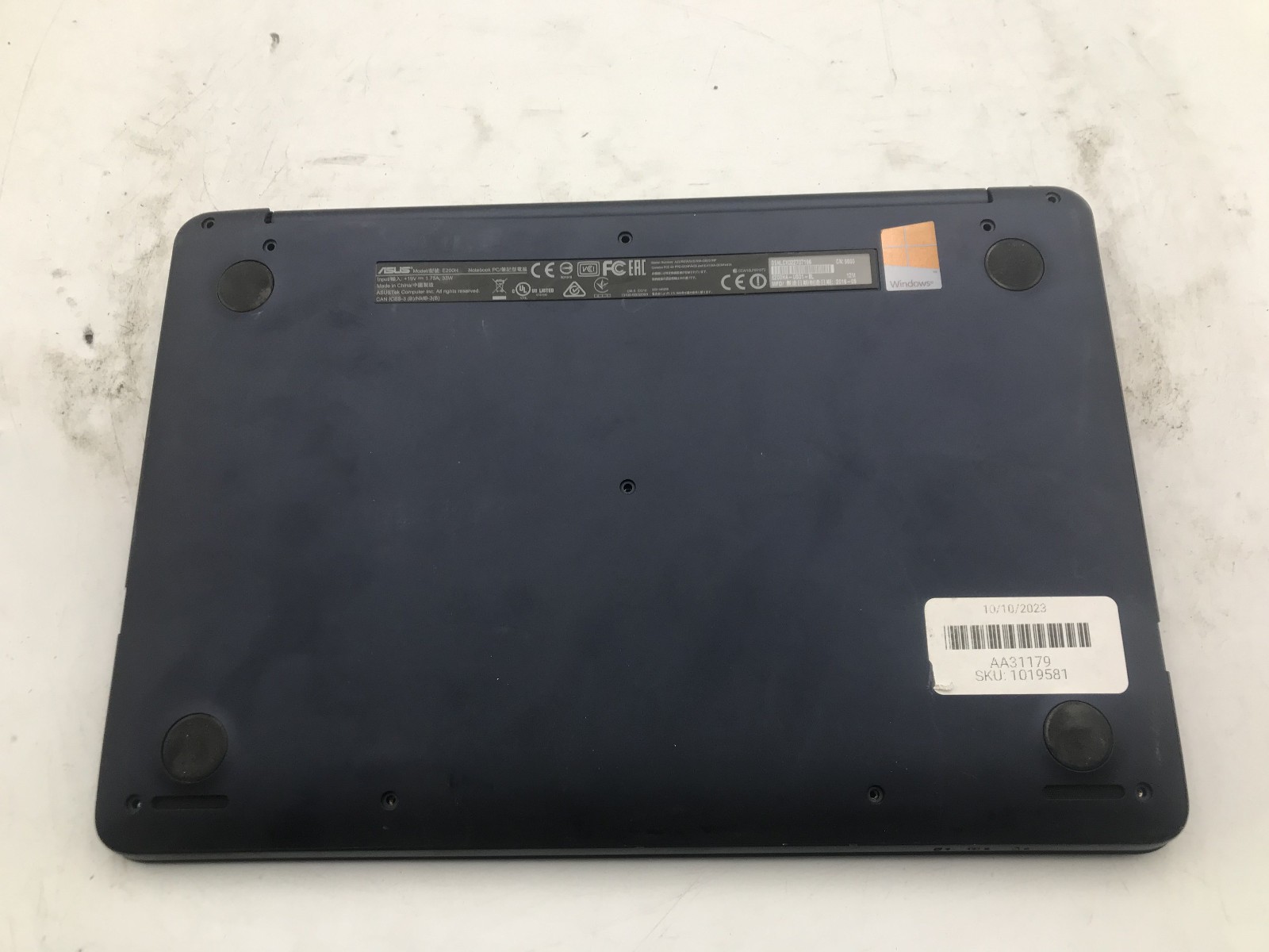 ASUS E200H NOTEBOOK – FOR PARTS/REPAIR – INTEL ATOM X5-Z8350 – 2GB RAM -READ- BB