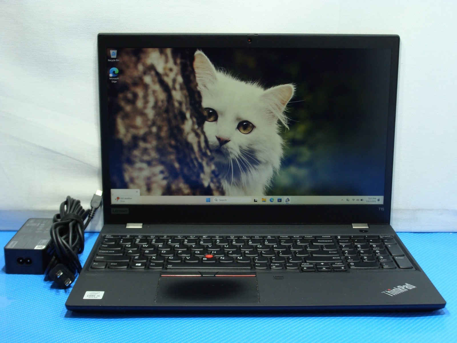 Lenovo ThinkPad T15 Gen 1 15.6″FHD Core i5-10210U 1.60GHZ 16GB 256GB Win 11 Pro