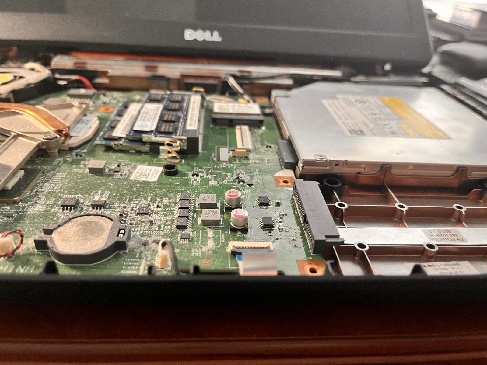 Dell Inspiron N5040 Laptop & Power Supply & Optical Mouse For Parts No HardDrive